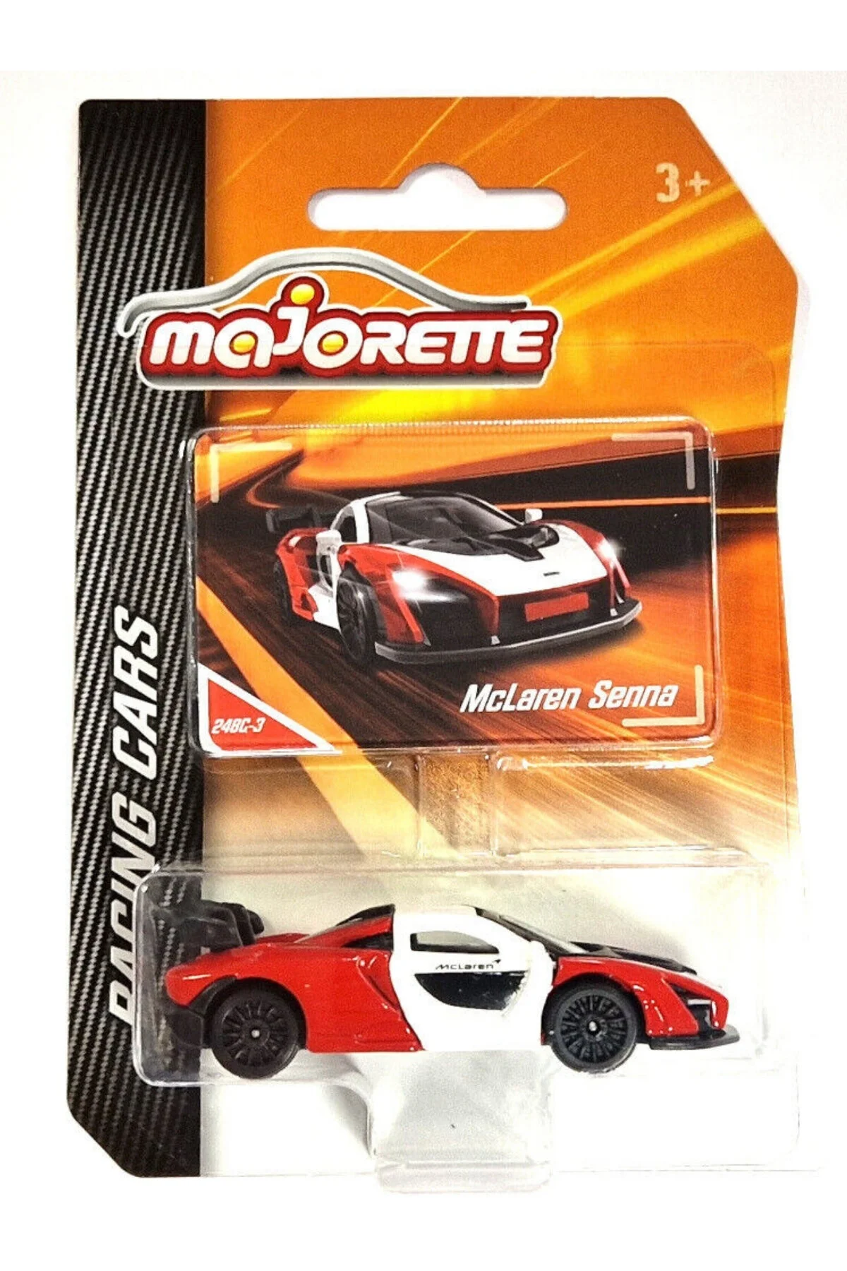 ماشین اسباب بازی های مسابقه ای مک لارن SENNA DIECAST 248C 3 Majorette