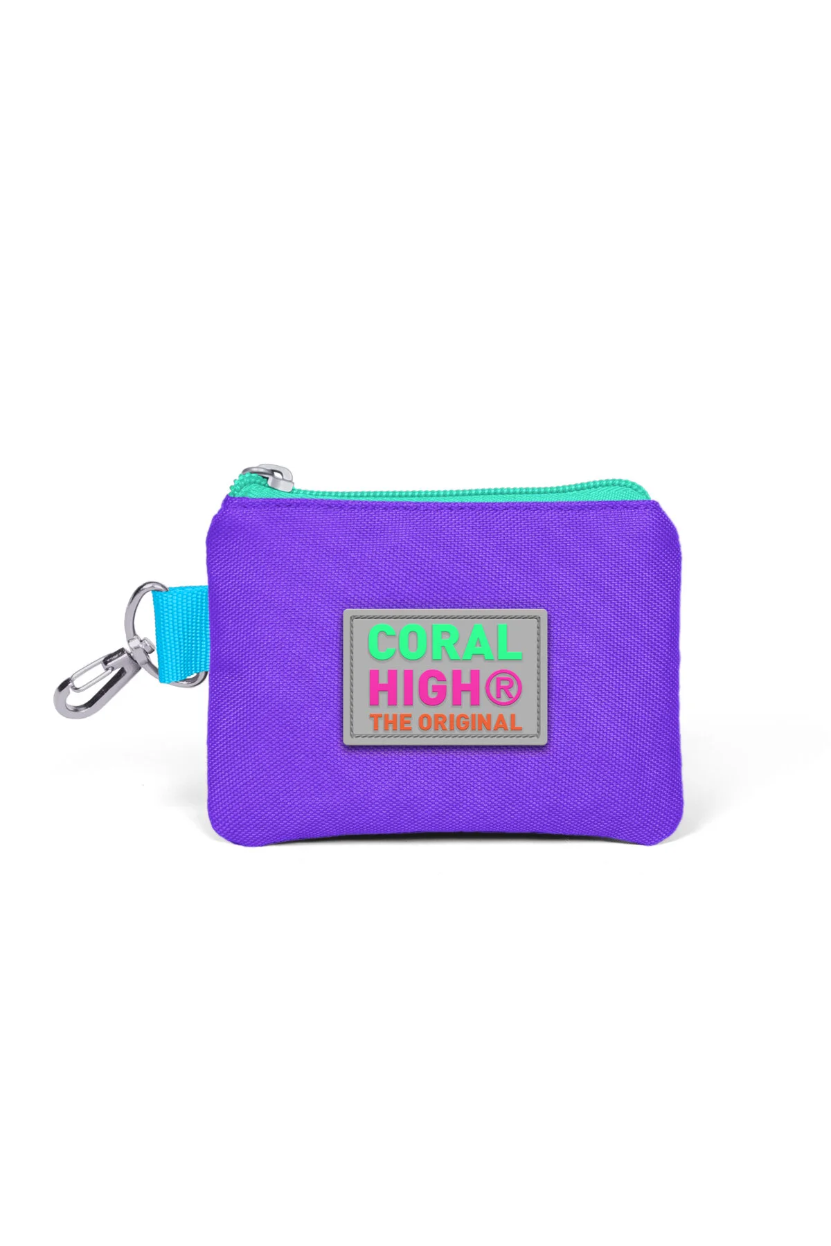 کیف پول سکه ای با جزئیات رنگ بنفش کودکان 21834 Coral High
