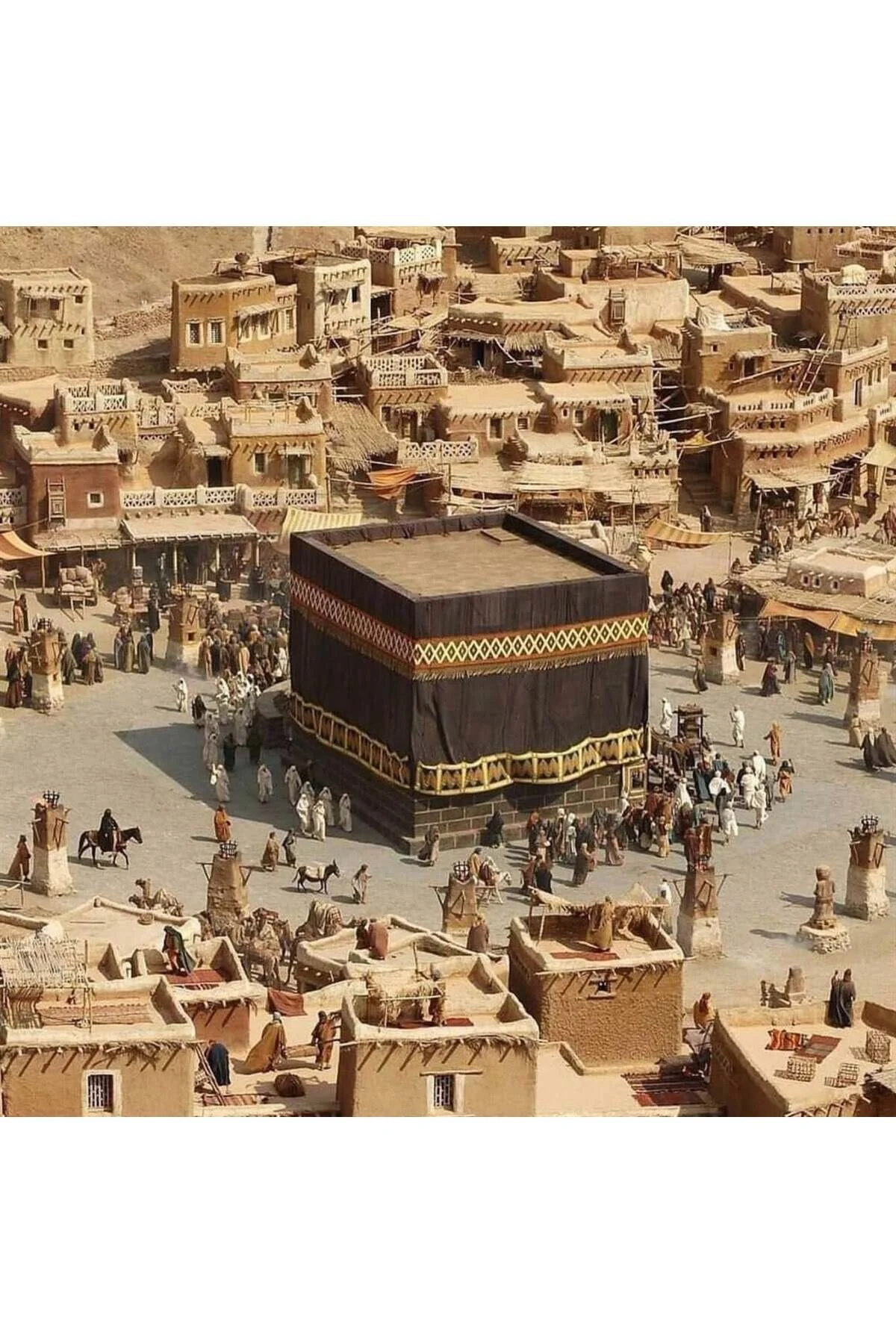 پازل نقاشی موزاییک الماس روزی روزگاری کعبه مارسل 64X64 سانتی متر MARCEL SANAT