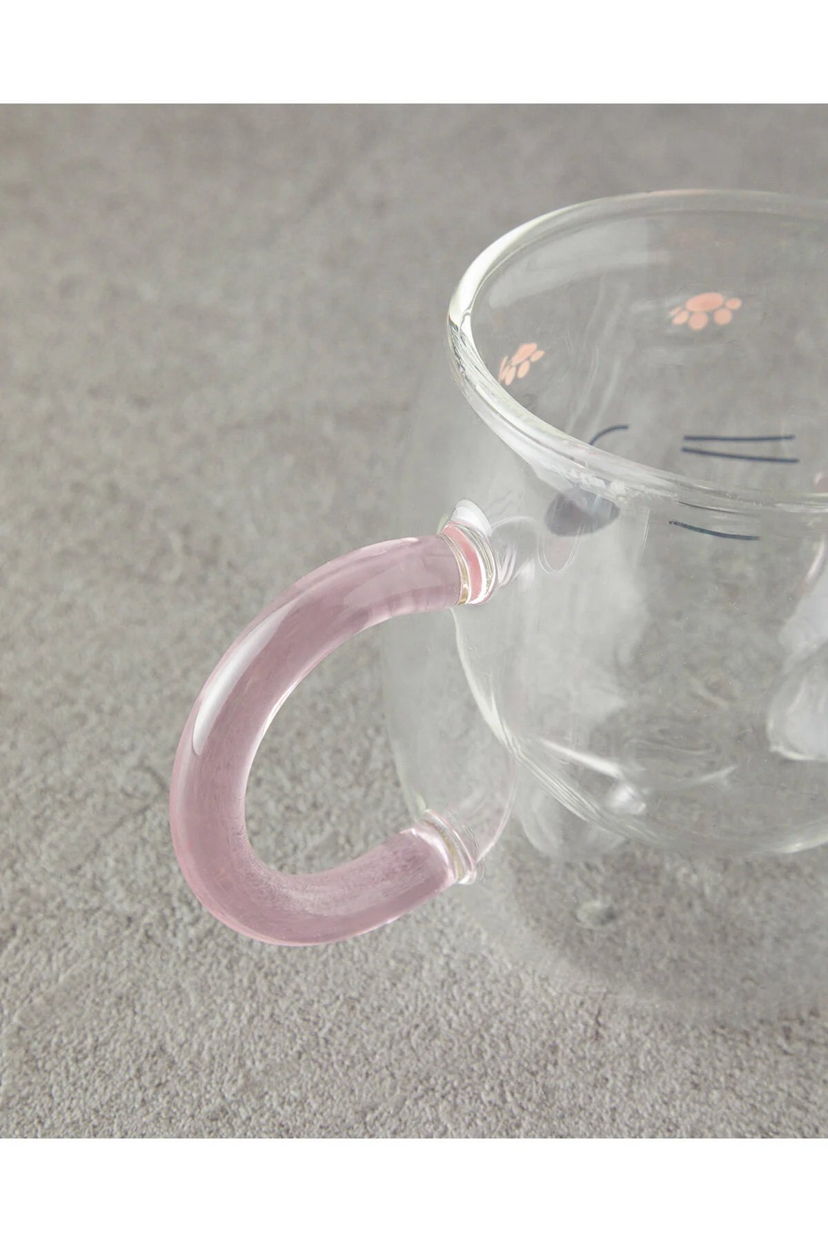 ماگ شیشه CATIE BOROSILKAT DOUBLE CUP PINK انگلیش هوم English Home