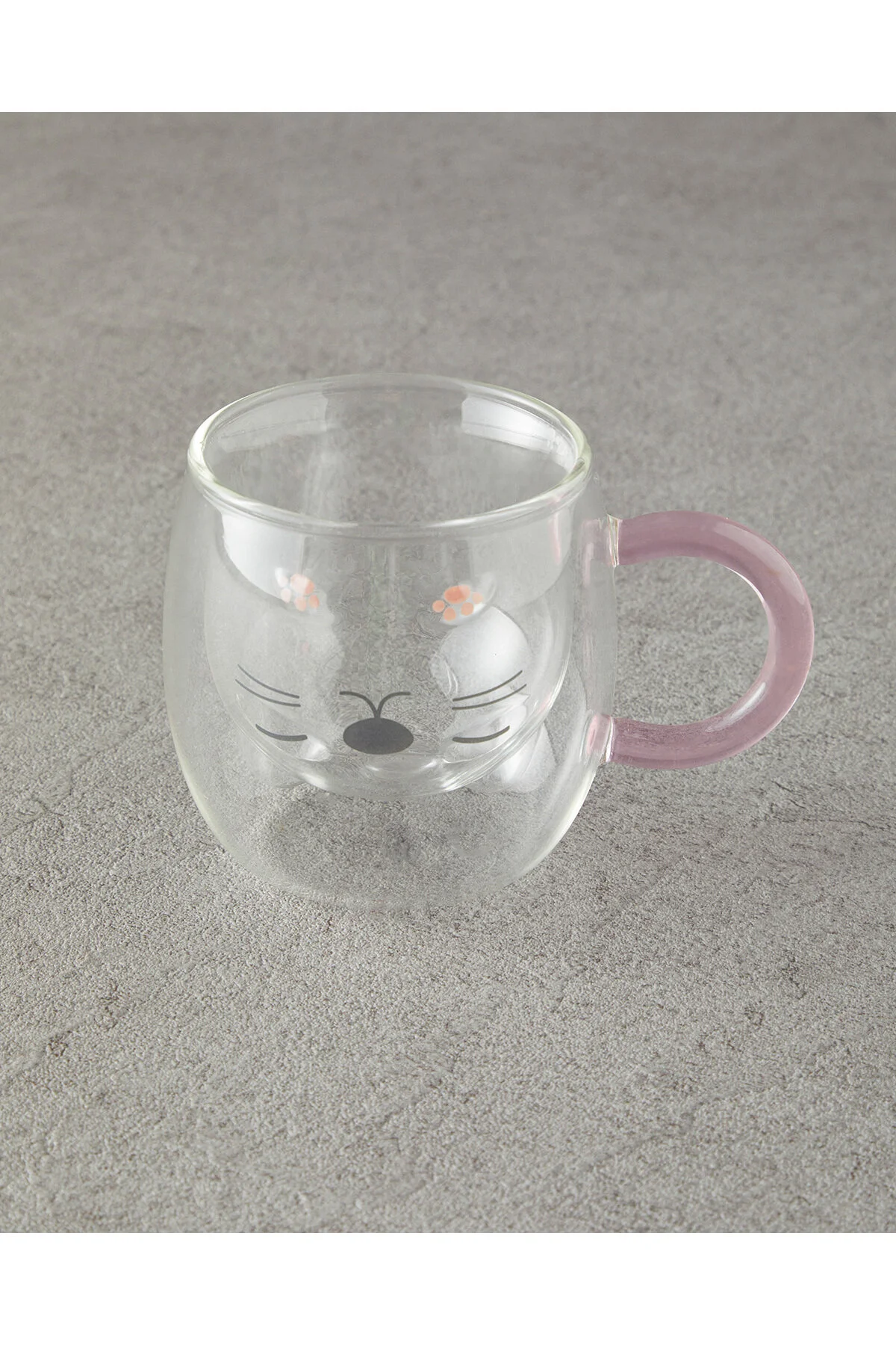 ماگ شیشه CATIE BOROSILKAT DOUBLE CUP PINK انگلیش هوم English Home