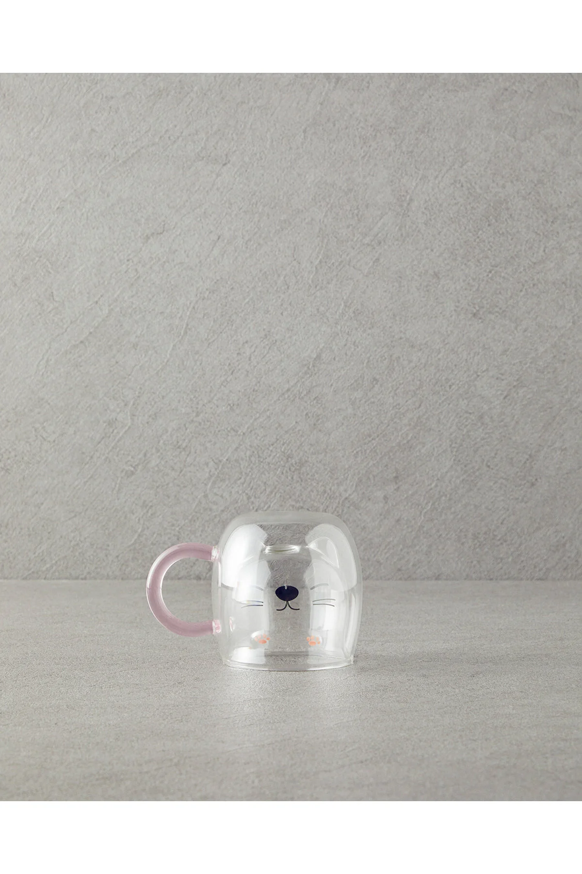 ماگ شیشه CATIE BOROSILKAT DOUBLE CUP PINK انگلیش هوم English Home