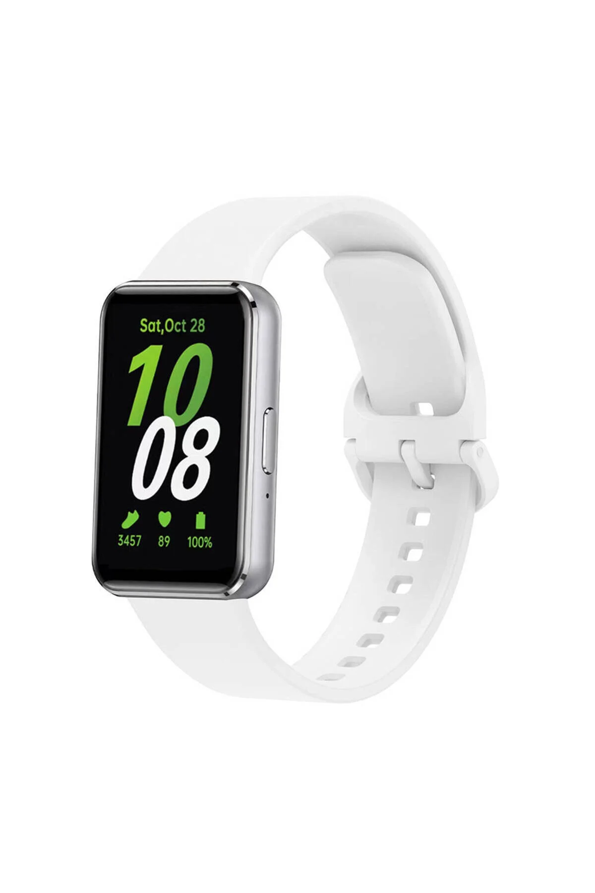 بند ساعت هوشمند دستبند سیلیکونی با کیفیت کلاسیک طناب رنگارنگ A+ سامسونگ GALAXY FIT 3 فیبکس Fibaks