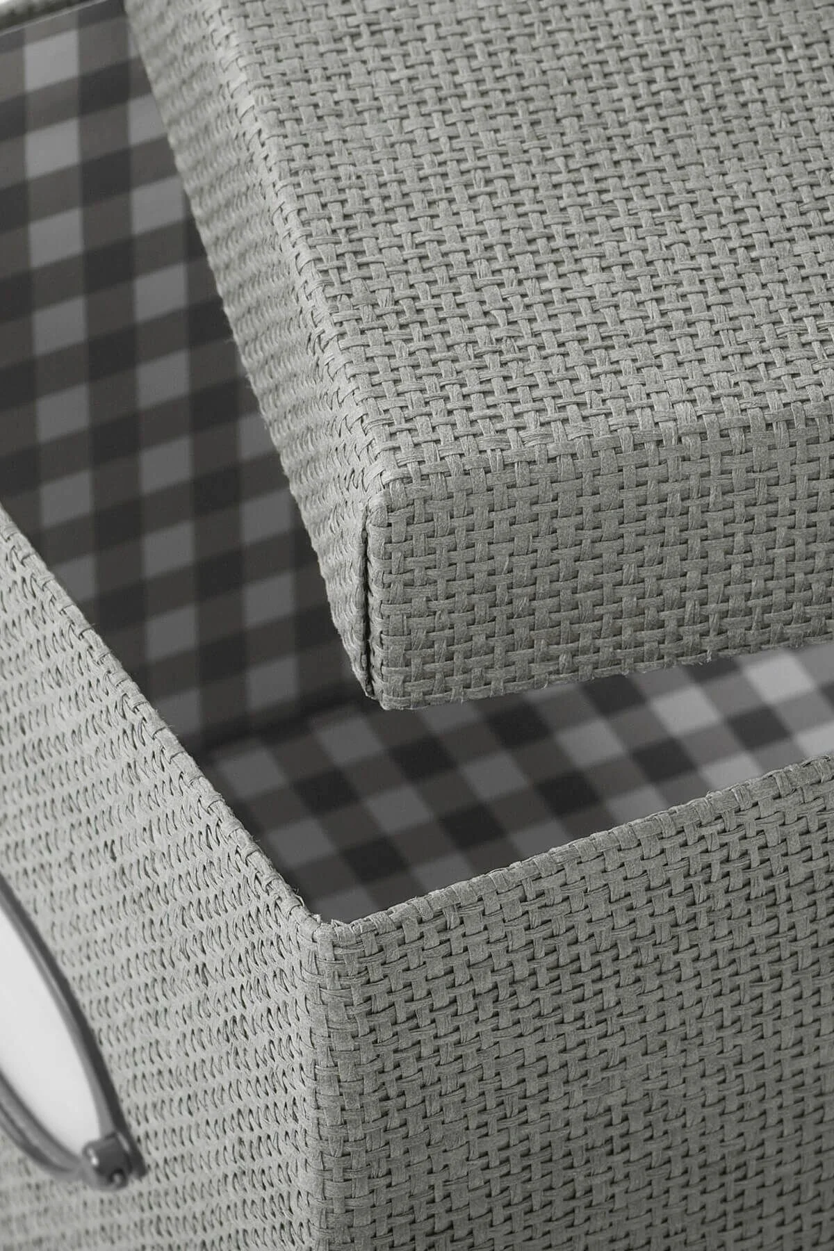 سبد سفید جعبه کانس Kvarnvik خاکستری 18X25X15 سانتی متر IKEA