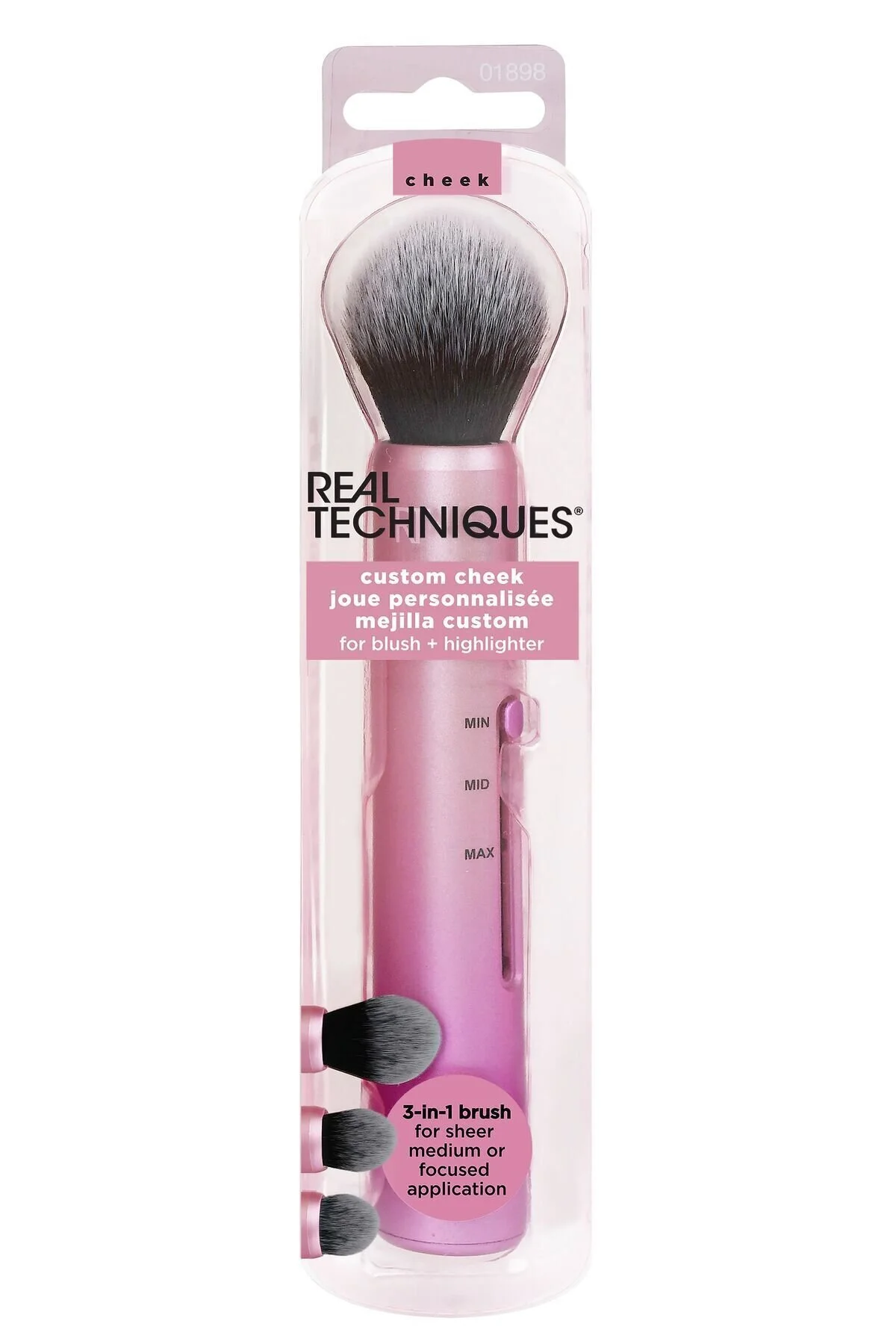براش آرایشی برس برجسته کننده رژگونه گونه سفارشی Real Techniques