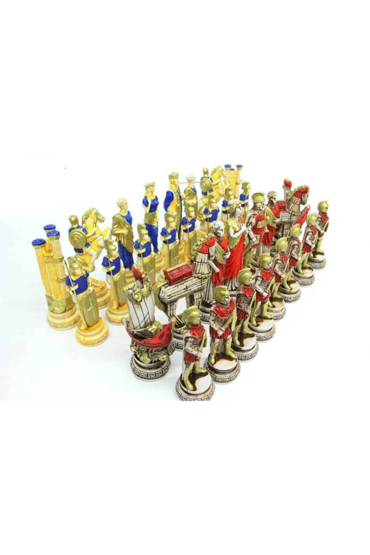 فیگور قطعه شطرنج پلی استر سایز بزرگ هدیه تزئینی تروی Genel Markalar