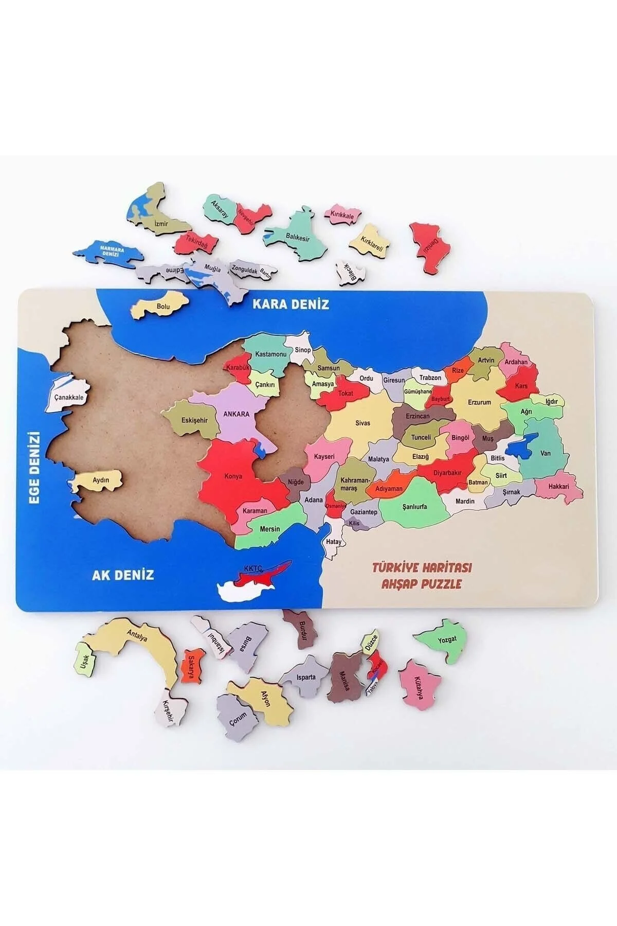 پازل ست آموزشی چوبی WOODEN MAP mevaks
