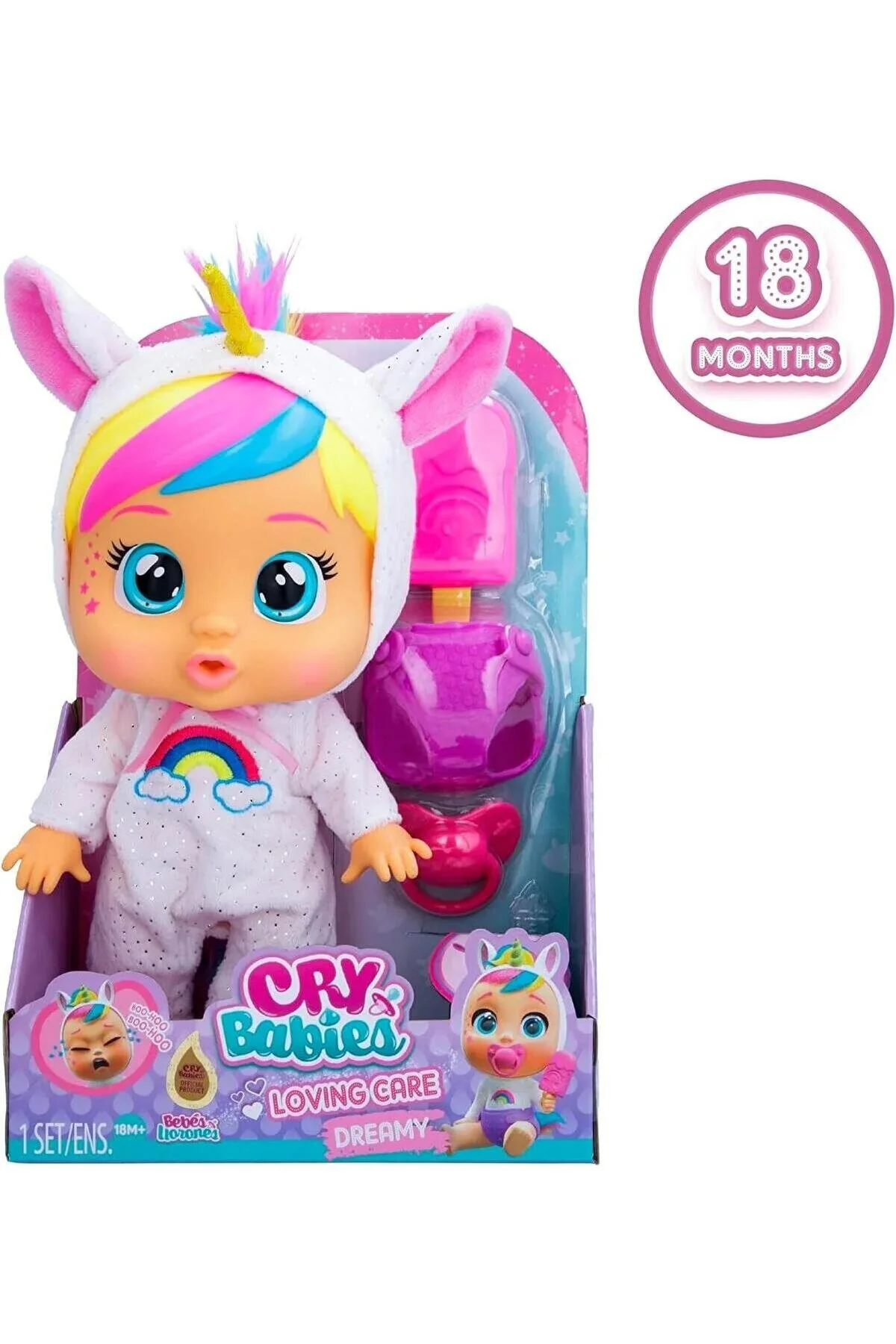 عروسک های اسباب بازی و لوازم جانبی OMX CRYING BABIES S2 DREAMY CYB50000 GEXTTRX 976748 Cry Babies