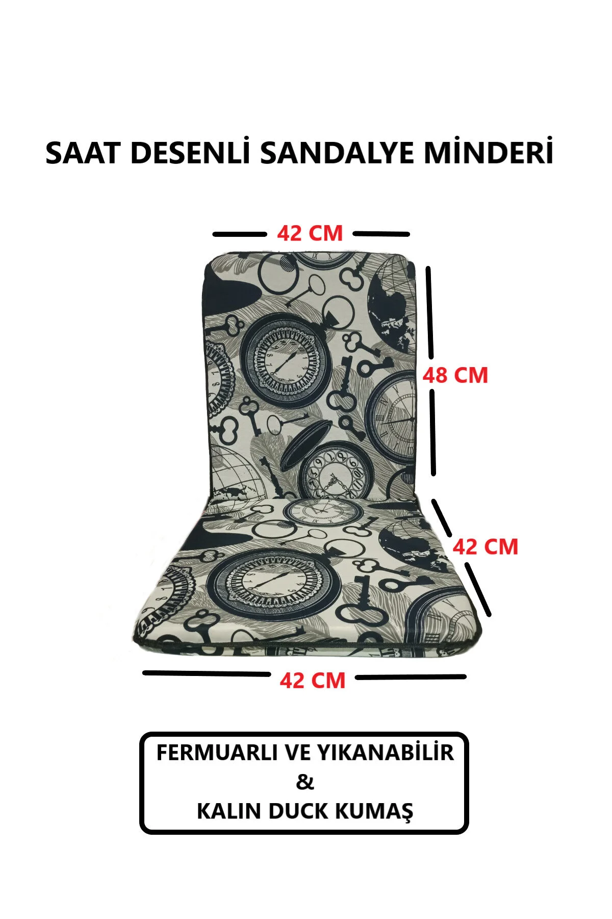 کوسن صندلی 4 قطعه میز CCTRO 120X180 سانتی متر لاستیک زیپ دار اسفنجی قابل شستشو Mor Minder