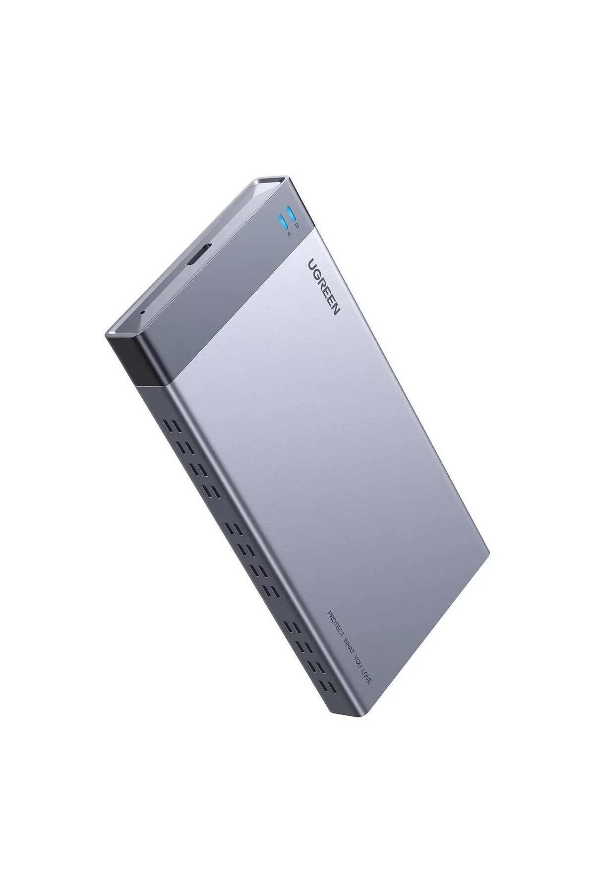 قطعات یدکی کامپیوتر TYPE C DOUBLE M.2 B KEY RAID جعبه دیسک SSD Ugreen