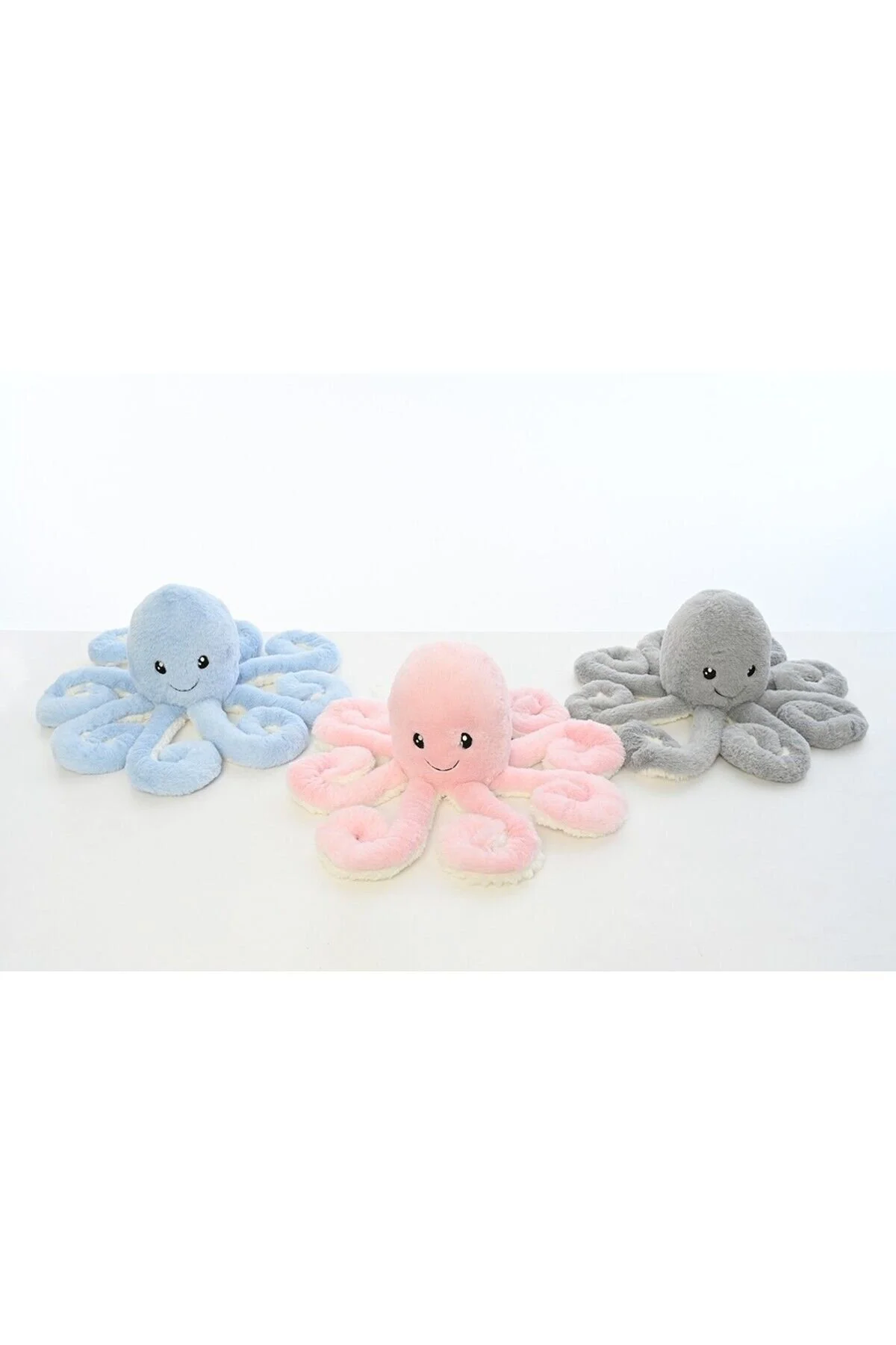 اسباب بازی های پشمی اختاپوس مخمل دار با پاهای بلند نرم Pufu Toys