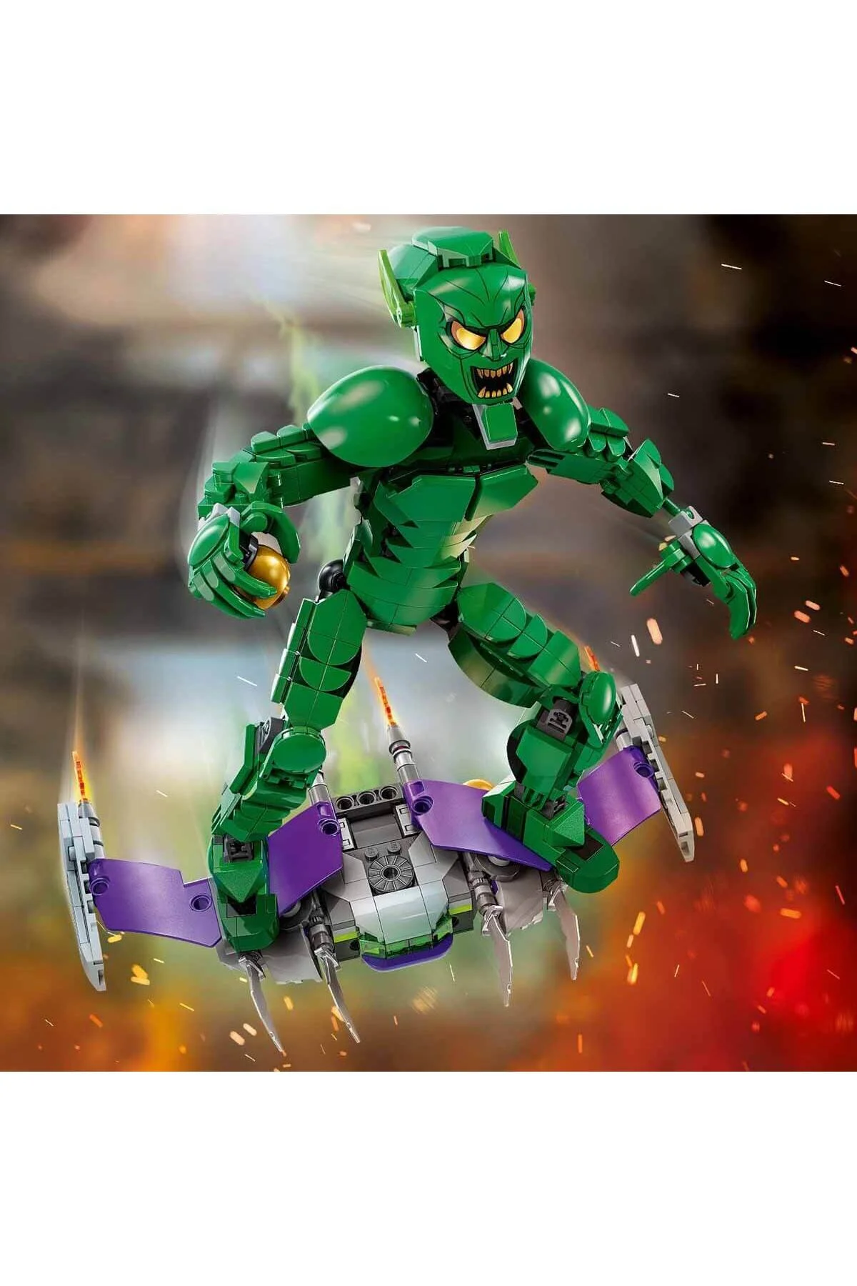 لگو و اسباب بازی های ساخت محور MARVEL GREEN GOBLIN CONSTRUCTION FIGURE 76284 بچه ابرقهرمان دوست سن 8 سال به بالا؟ از ترکیه LEGO