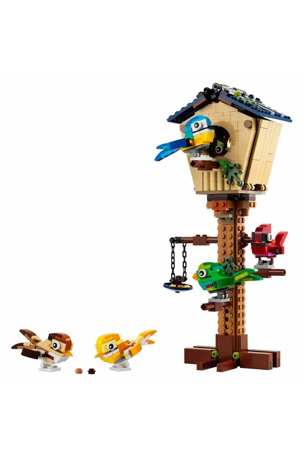 لگو خالق 3 پرنده خانه 31143 8 سال بزرگتر برای کودکان جوجه تیغی سنجاب اورجینال LEGO