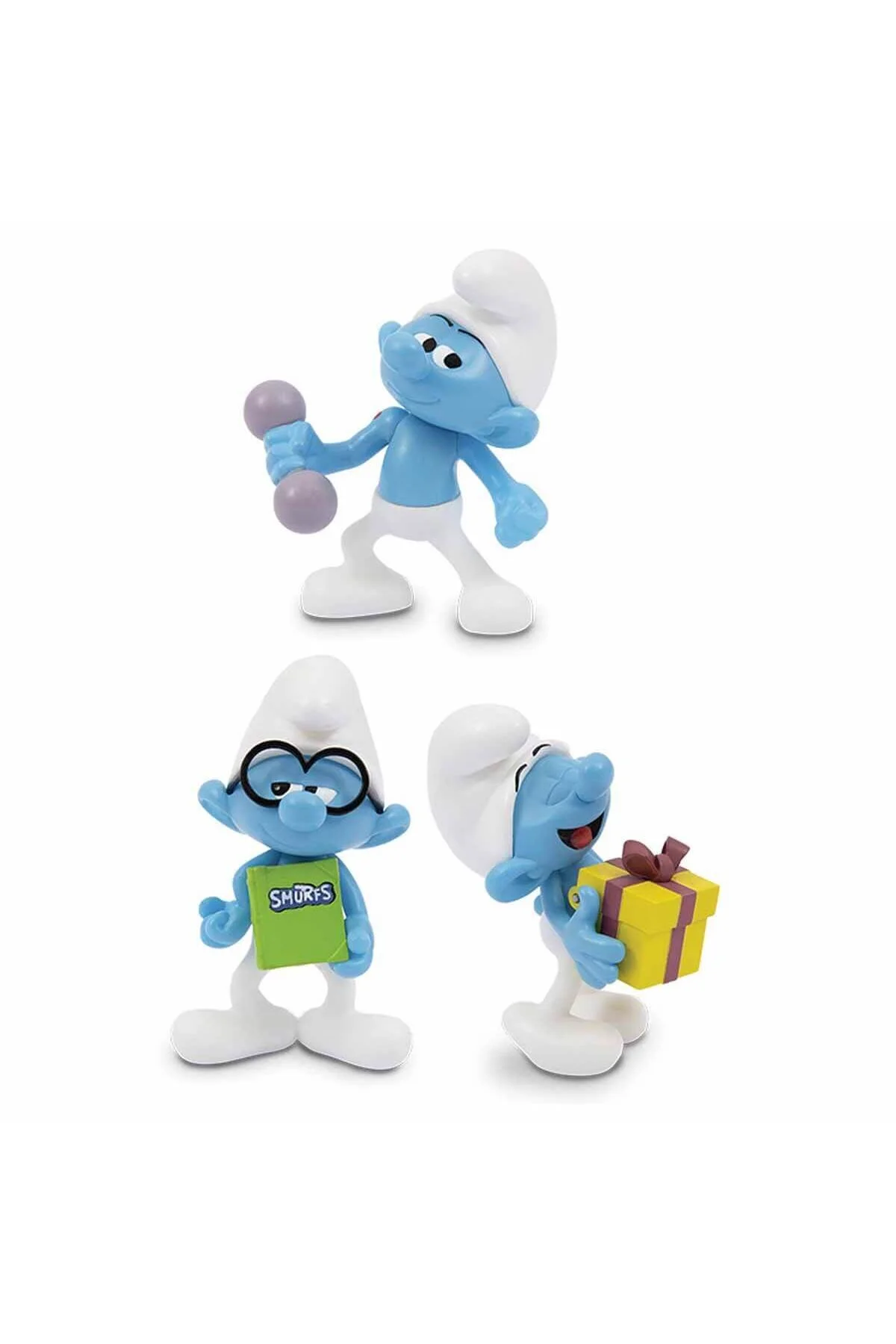 اسباب بازی های فیگور شخصیت SMURFS زیبا چهره غافلگیر کننده پف 12000 GIOCHI PREZIOSI