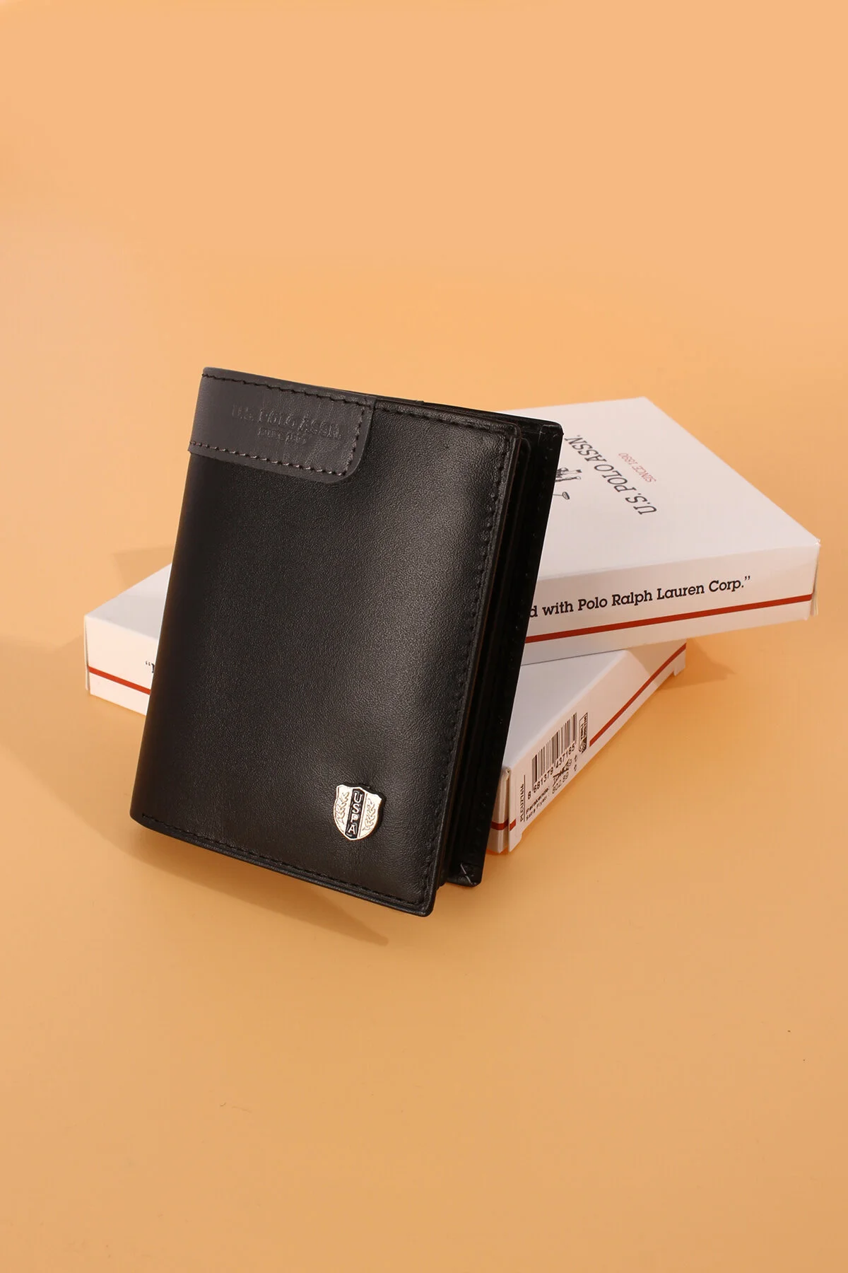 جا کارتی و کیف پول چرمی مردانه U.S. Polo Assn.