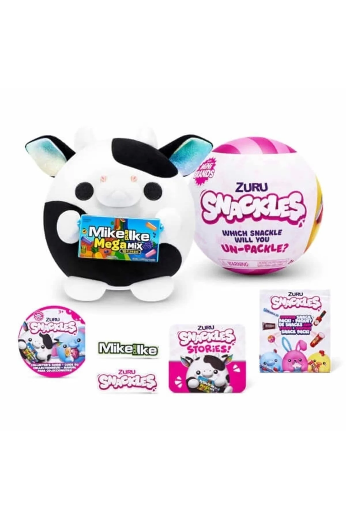 اسباب بازی های پشمی SNACKLES ABURCUBUR SURPRISE PLUSH شکل 12 سانتی متر Genel Markalar