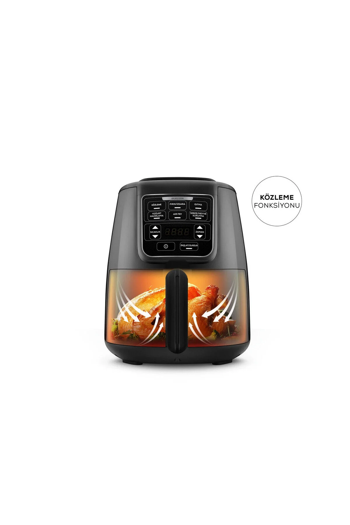 قطعه یدکی مخلوط کن AIR PRO COOK XL AIRFRYER 4 LT LEAN کاراجا Karaca