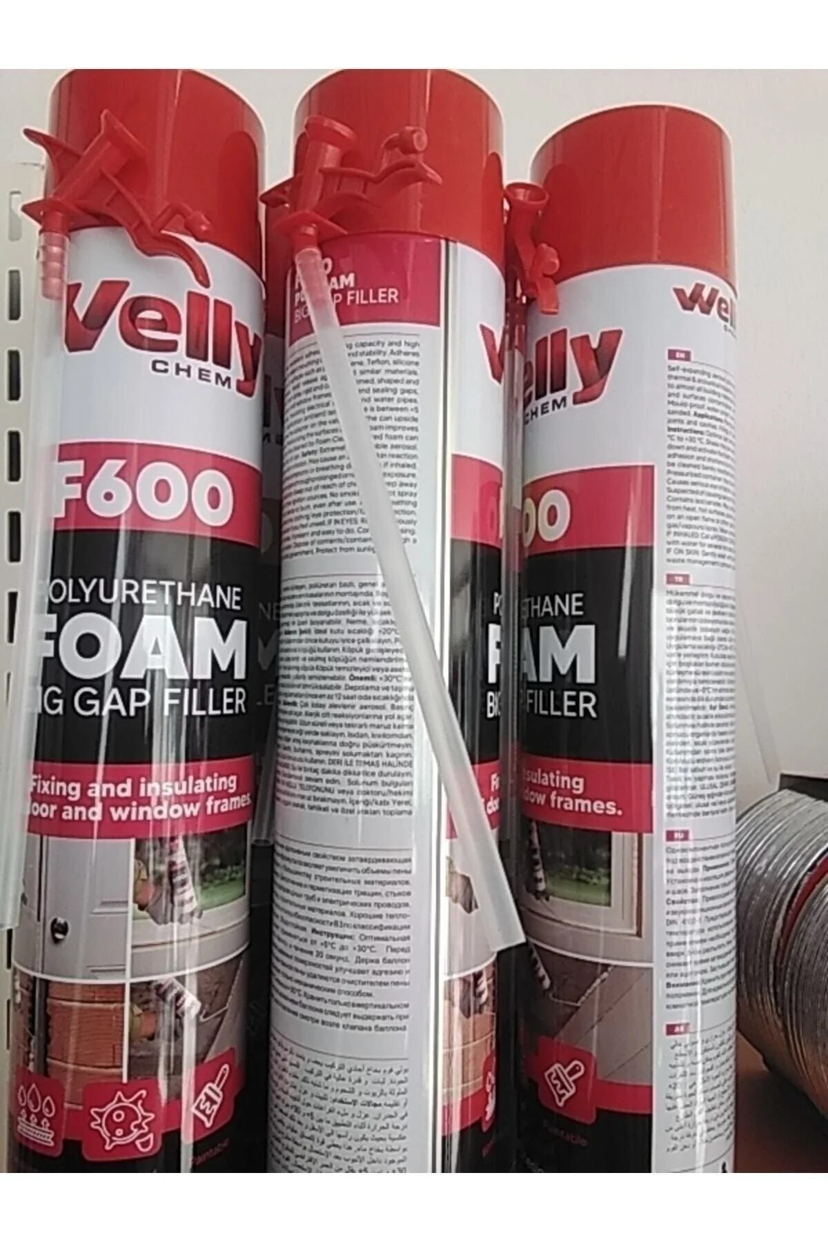 مواد عایق فوم پلی اورتان اورجینال WELLY