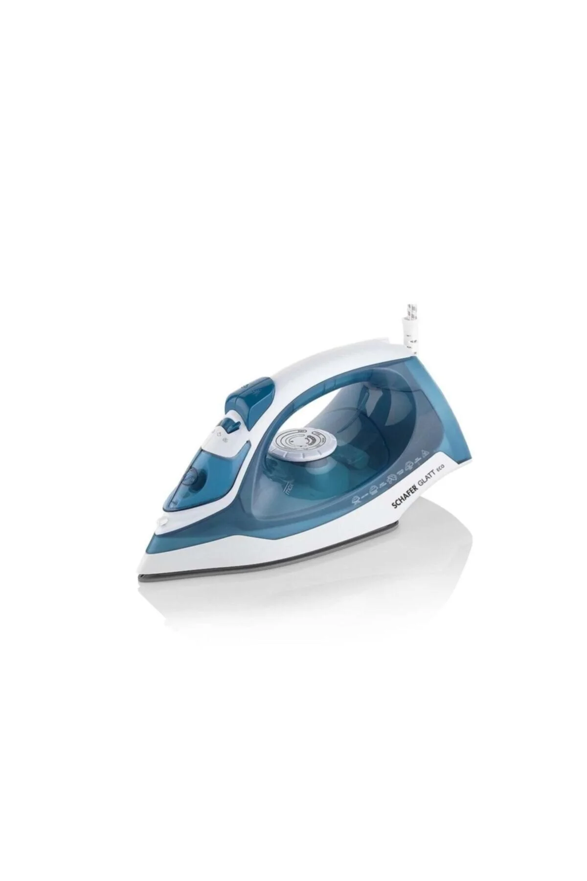 اتو بخار 25024 GLATT ECO STEAM IRON 2 تکه آبی اورجینال Schafer