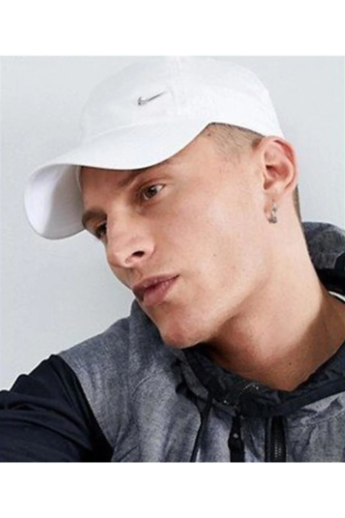 کلاه سفید مردانه و زنانه U Nk H86 Cap Metal Swoosh نایک Nike