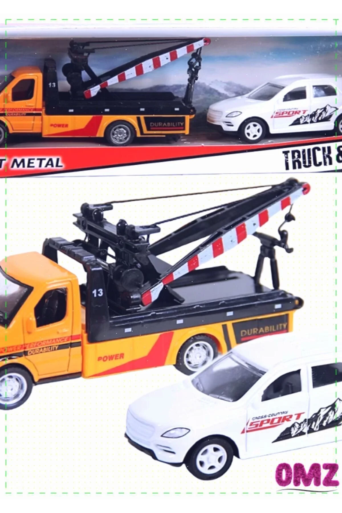 اسباب بازی های فیگور دیگر مجموعه 2 دخترانه و پسرانه PULL DROP TOW VEHICLES آموزشی کودکانه مونته سوری OMZ