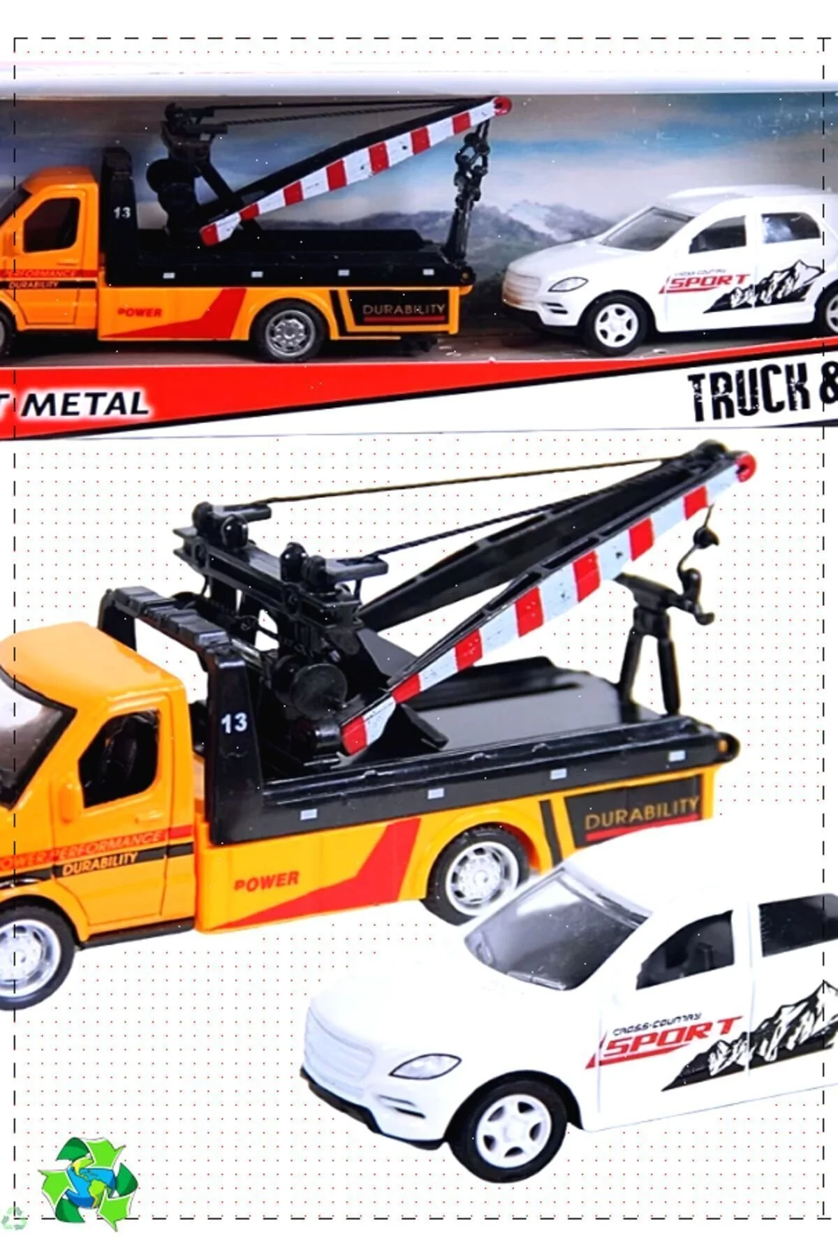 اسباب بازی های فیگور دیگر مجموعه 2 دخترانه و پسرانه PULL DROP TOW VEHICLES آموزشی کودکانه مونته سوری OMZ