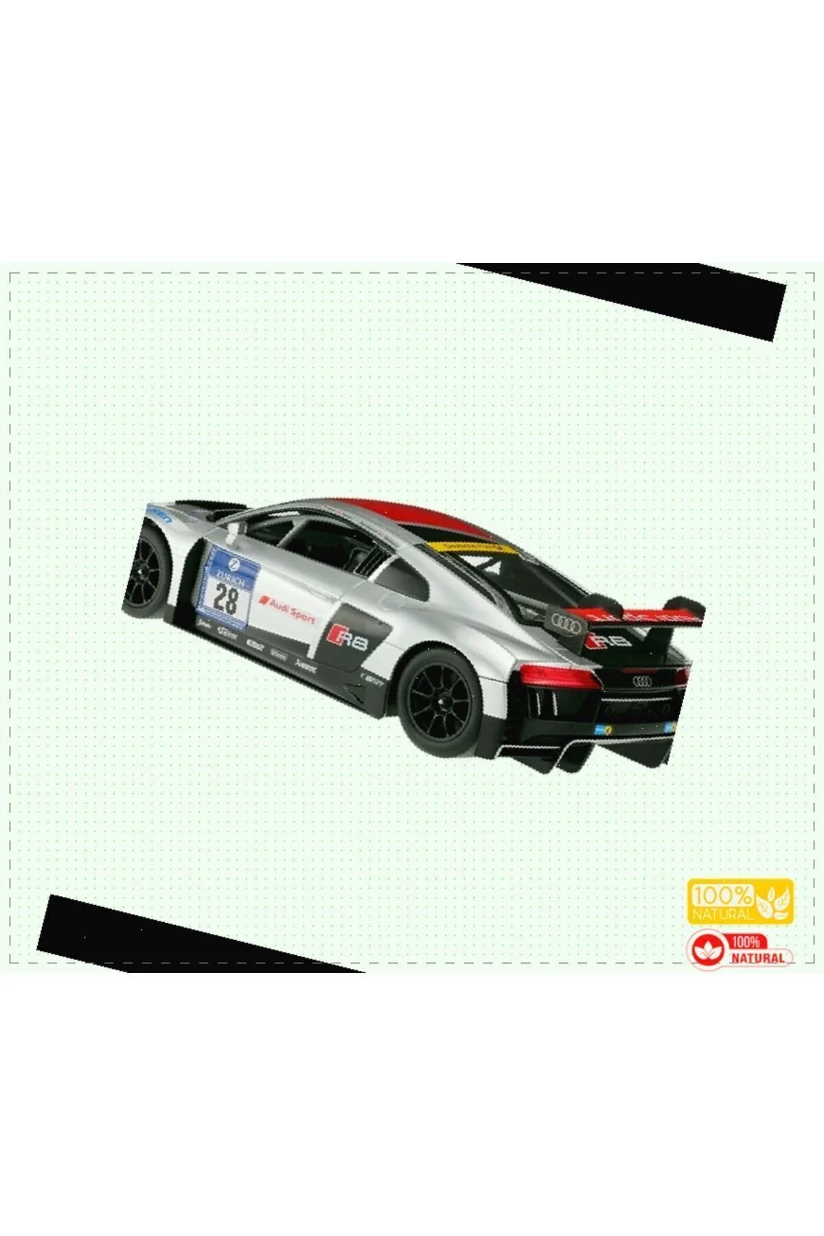 فیگور RATAR CONTROLLED 1:14 آئودی R8 LMS دخترانه اسباب بازی پسر بچه آموزشی مونته سوری OMZ