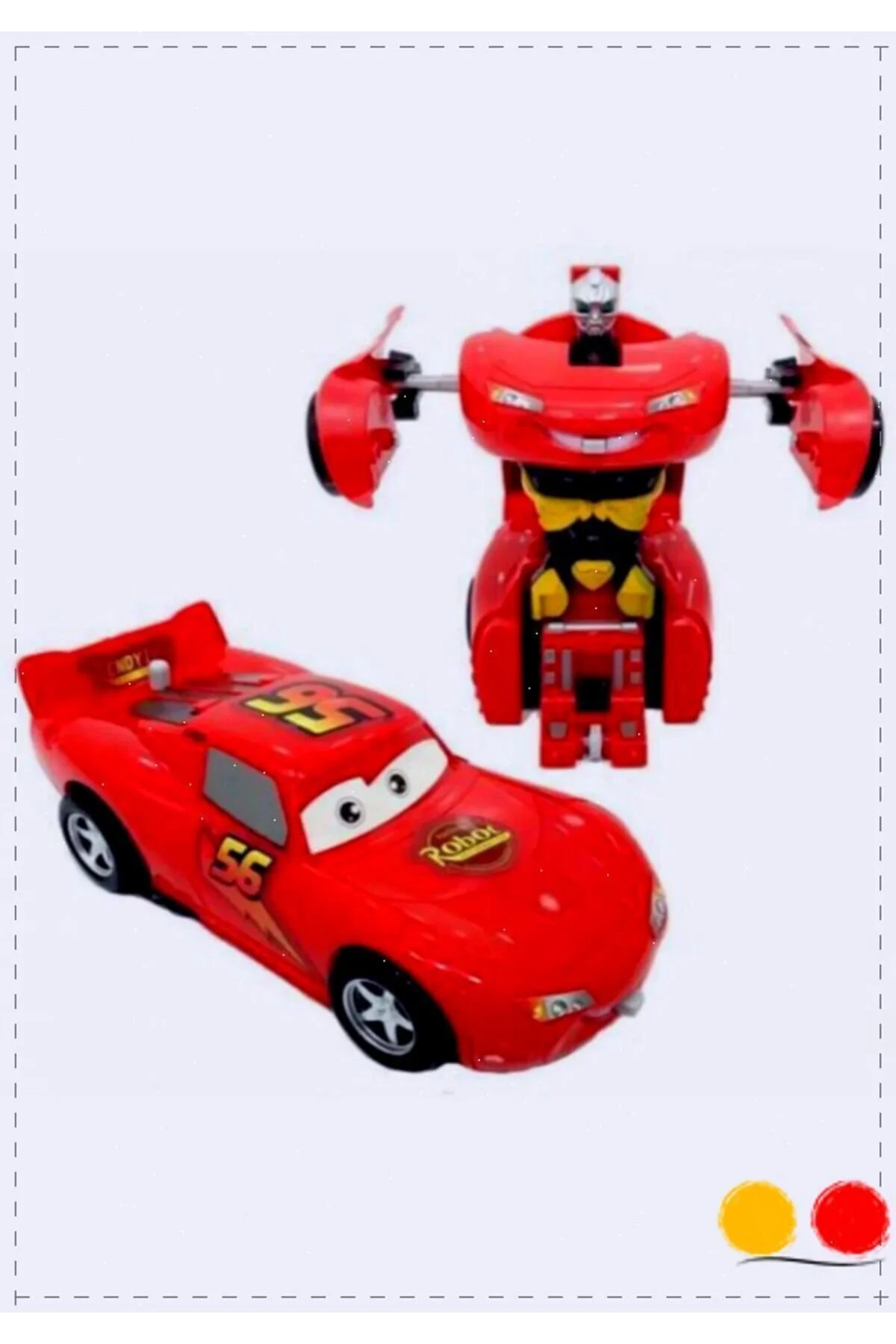 اسباب بازی های فیگور دیگر آموزشی مونته سوری ماشین مک کوئین با CAN ROBOTGIRL TOYS BOY CHILD OMZ