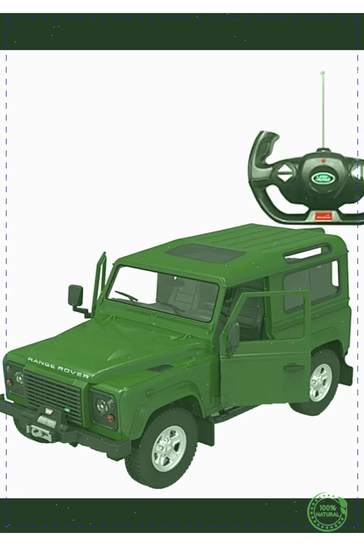 فیگور RATAR CONTROLLED LAND ROVER DEFENDER آموزشی دخترانه پسرانه اسباب بازی کودکانه مونتسوری OMZ