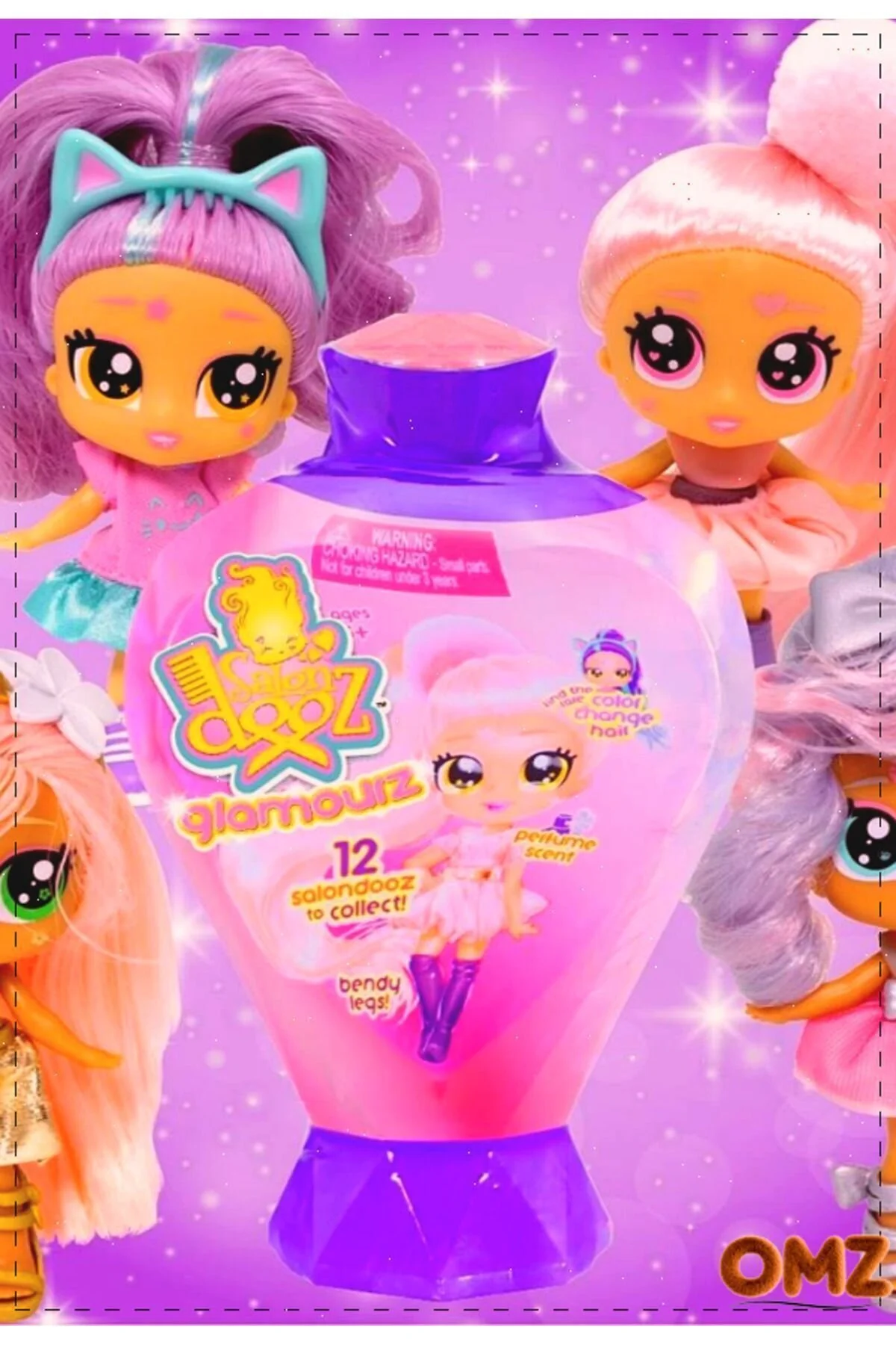 اسباب بازی های فیگور دیگر HAIRDOOZ SALONDOOZ BABY SURPRISE 78905 دخترانه پسرانه آموزشی مونته سوری طبیعی OMZ