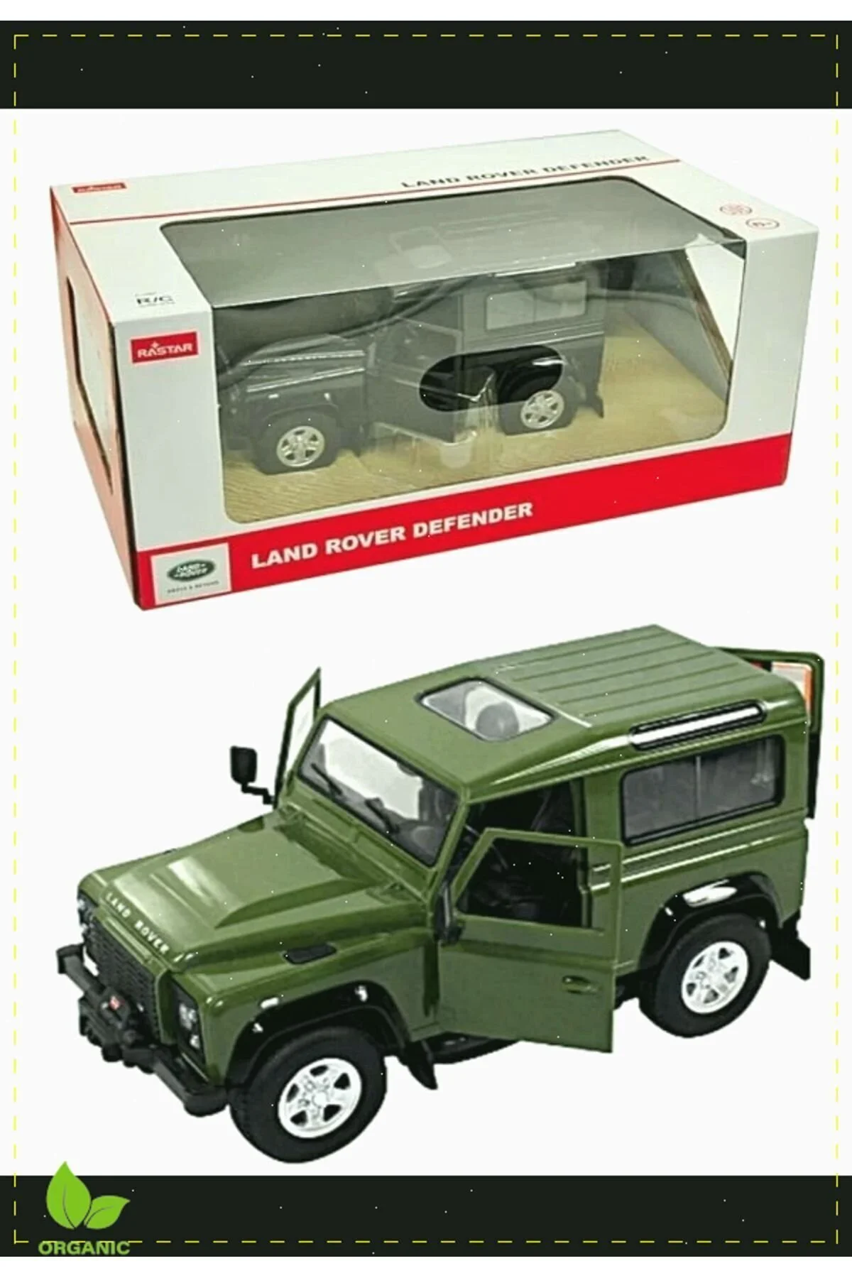 فیگور RATAR CONTROLLED LAND ROVER DEFENDER آموزشی دخترانه پسرانه اسباب بازی کودکانه مونتسوری OMZ