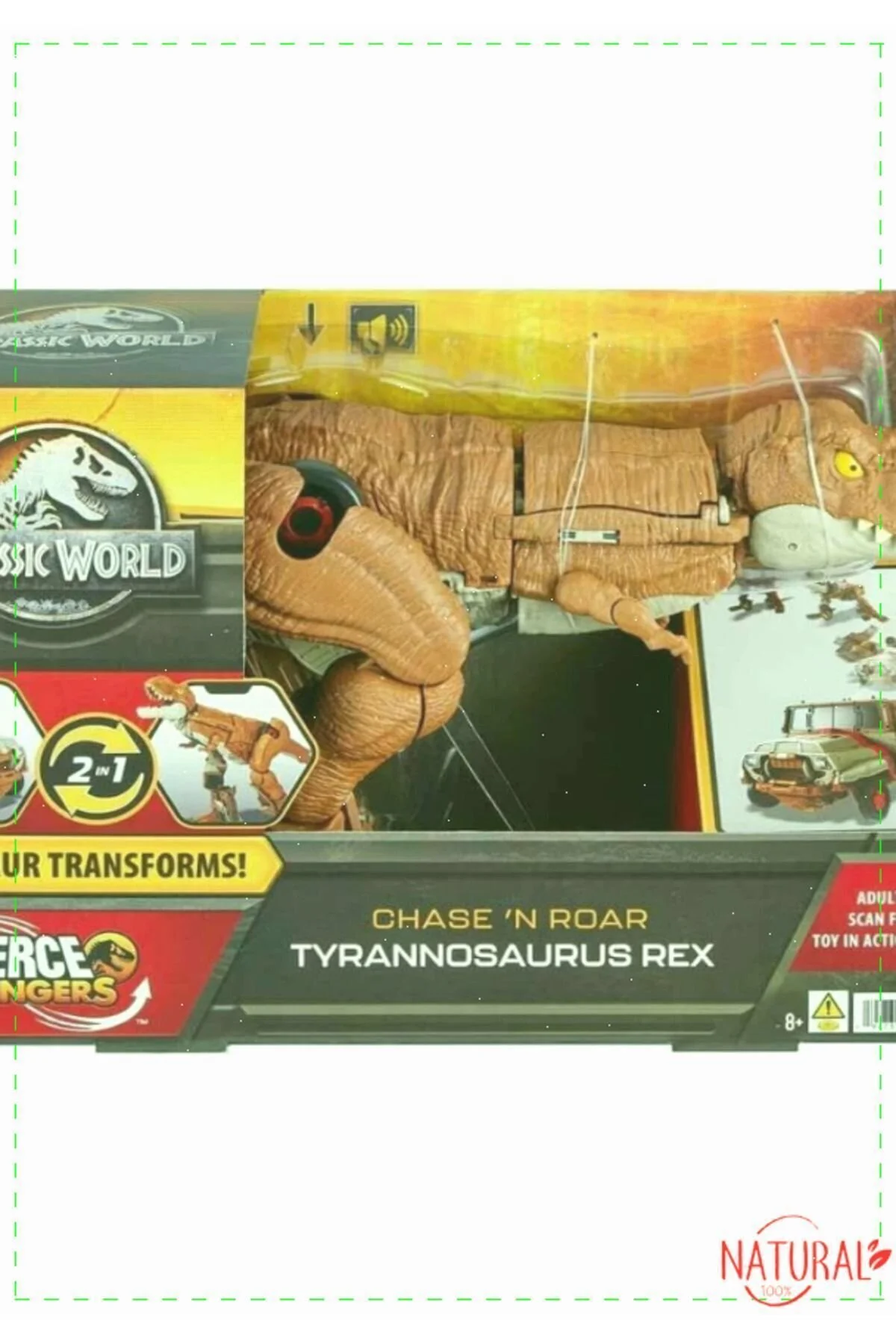 فیگور CHANGE SERIES TRANSFORMABLE T REX FIGURE پسرانه اسباب بازی های کودکانه آموزشی مونته سوری OMZ