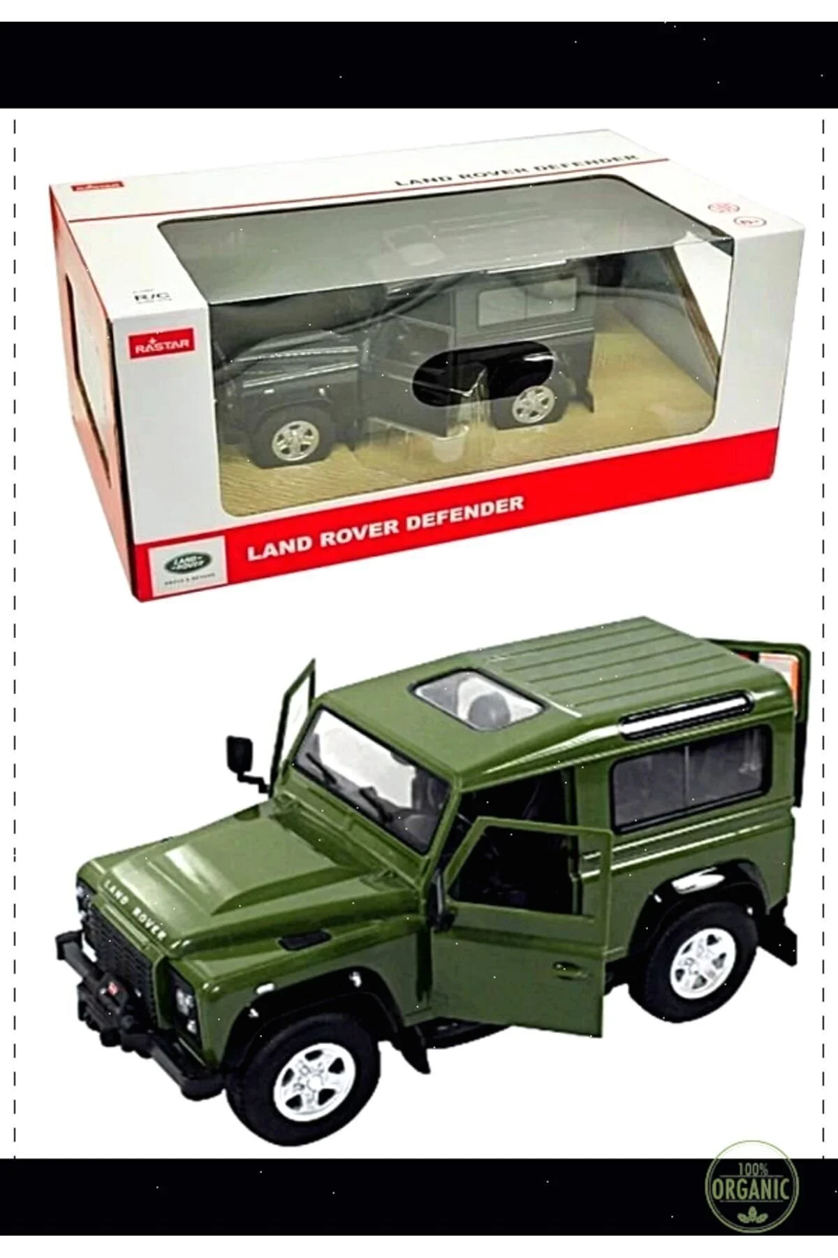 فیگور RATAR CONTROLLED LAND ROVER DEFENDER آموزشی دخترانه پسرانه اسباب بازی کودکانه مونتسوری OMZ