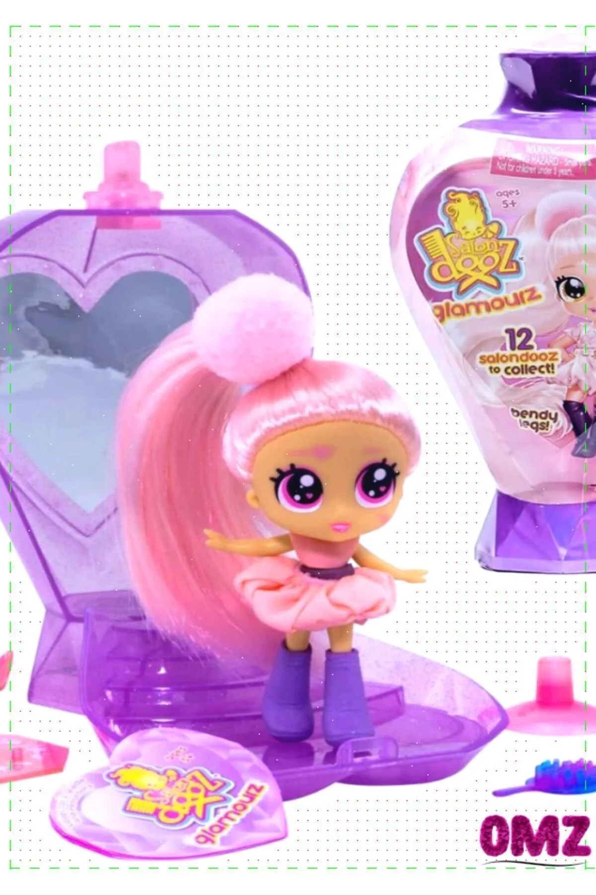 اسباب بازی های فیگور دیگر HAIRDOOZ SALONDOOZ BABY SURPRISE 78905 دخترانه پسرانه آموزشی مونته سوری طبیعی OMZ