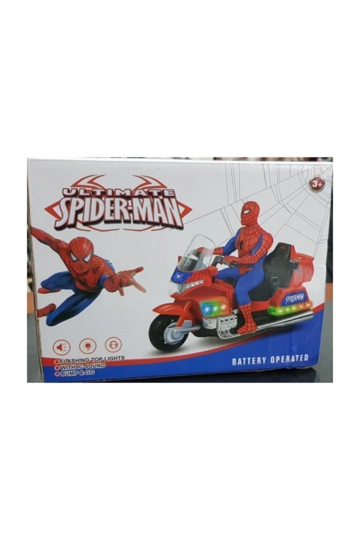 اسباب بازی های فیگور دیگر YSFX ADAM SPIDERMAN ROBOT LIGHT SOUND TOY LIFE فروش 721051 Genel Markalar