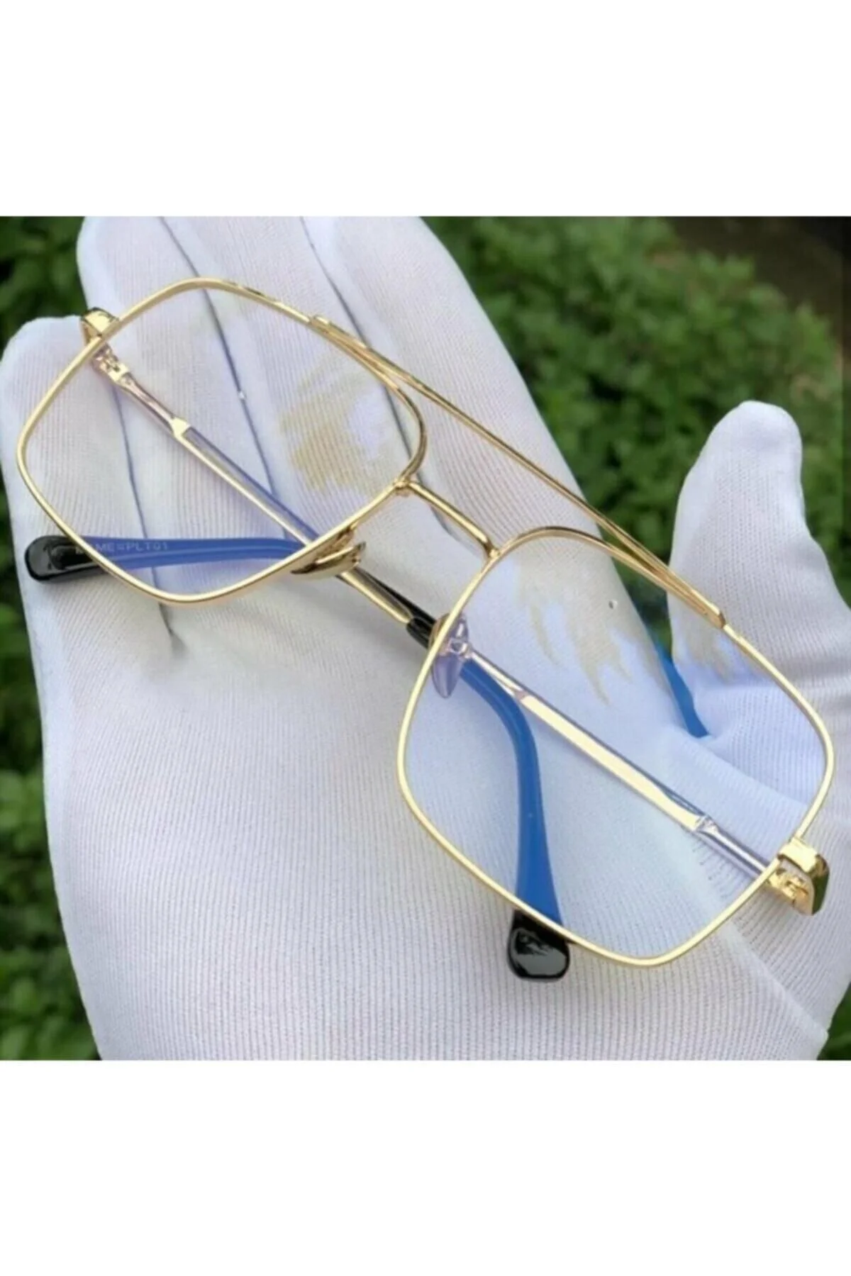 عینک آفتابی شفاف شیشه اورجینال BLUE MOON GLASSES