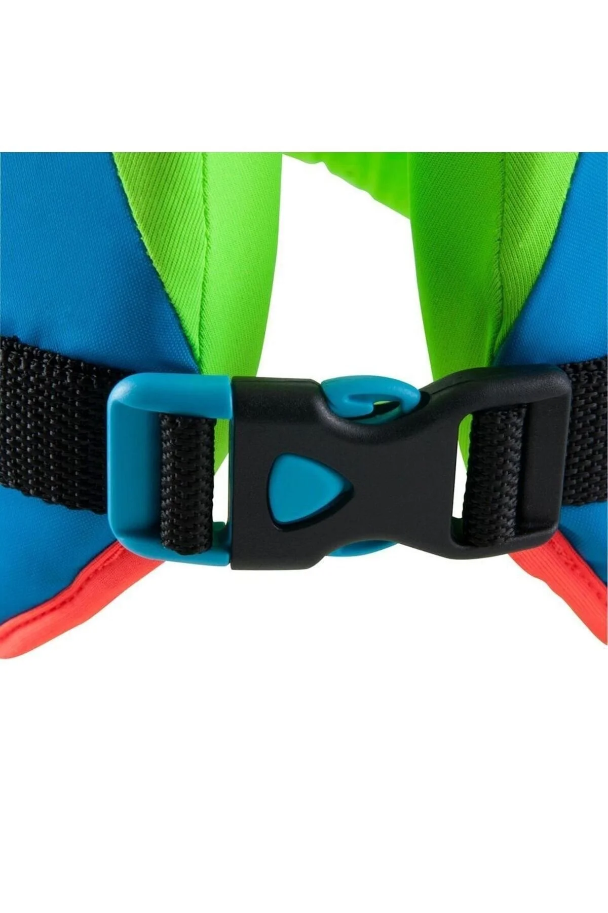 بازوبند و حلقه شنا جلیقه سبز آبی SWIMVEST 15 25 کیلوگرمی دکتلون Decathlon