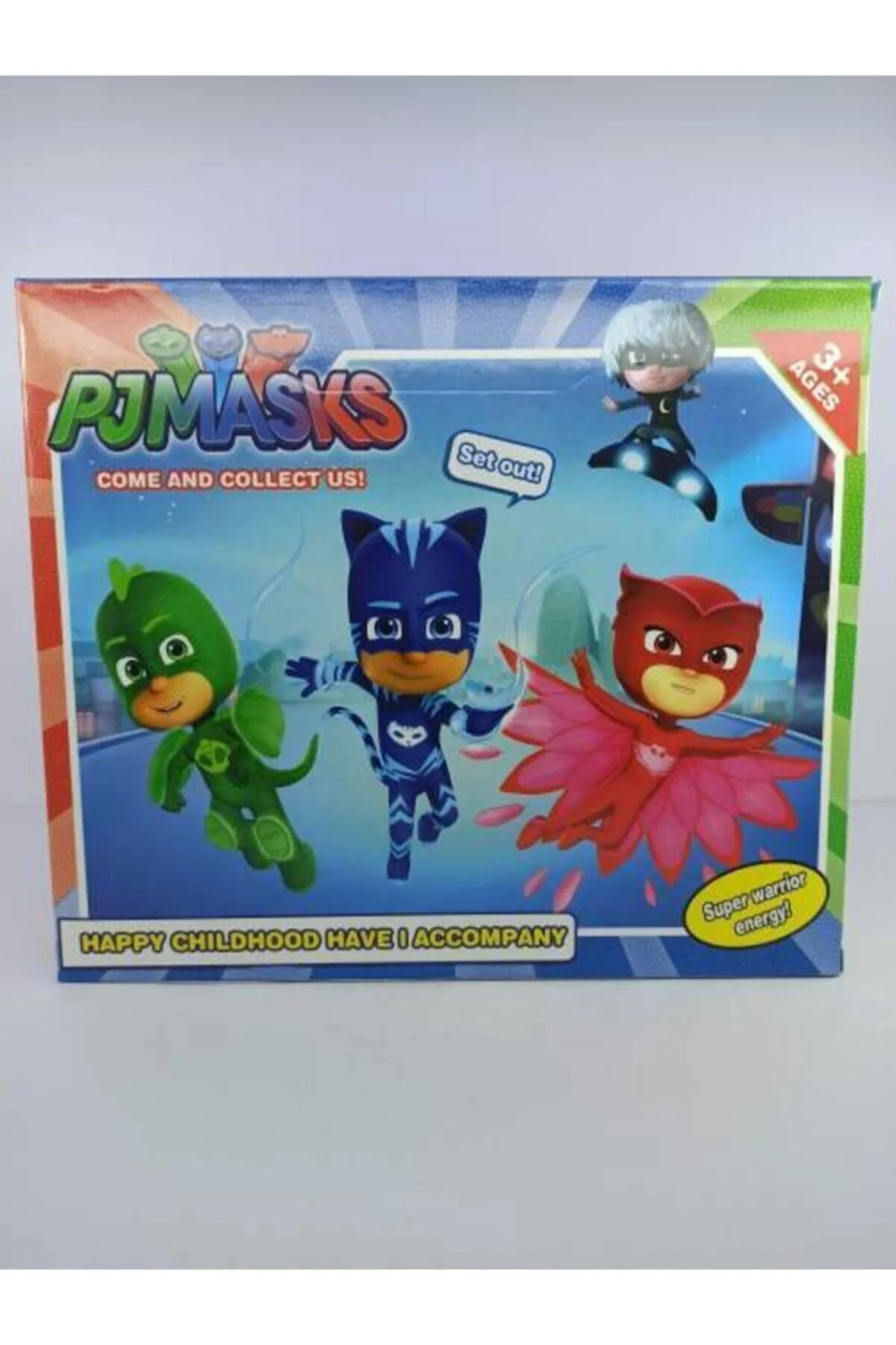اسباب بازی های فیگور دیگر ماسک پی جی 6 شکل 4 لوازم جانبی 10 تکه Pj Masks