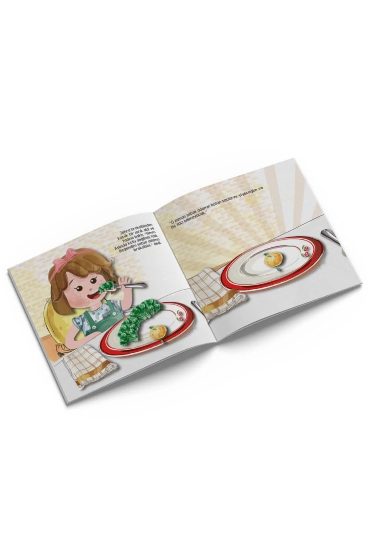 کتاب قصه و داستان کودک زهرا کلم بروکلی می خورد Çocuk Akademi