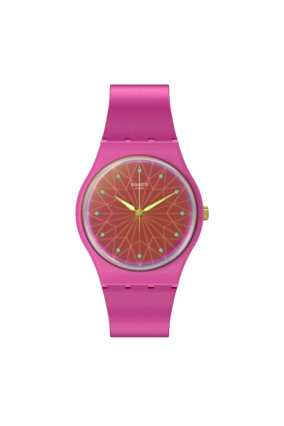 ساعت مچی Swatch مدل SO28P110 Fantastic Fuşya  سواچ Swatch