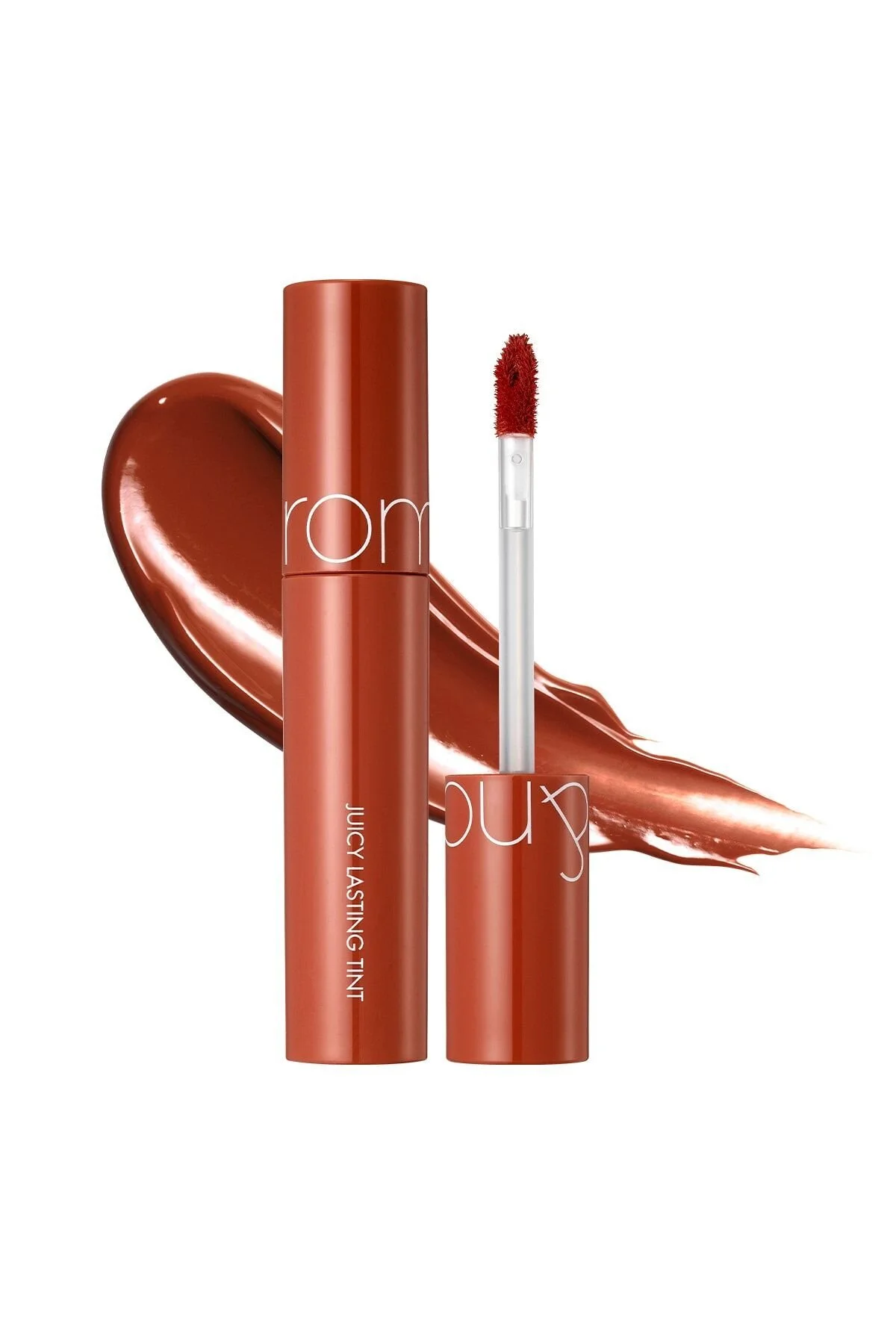 رژ لب مایع رنگدانه‌دار و ماندگار بوردو مدل Juicy Lasting Tint Romand