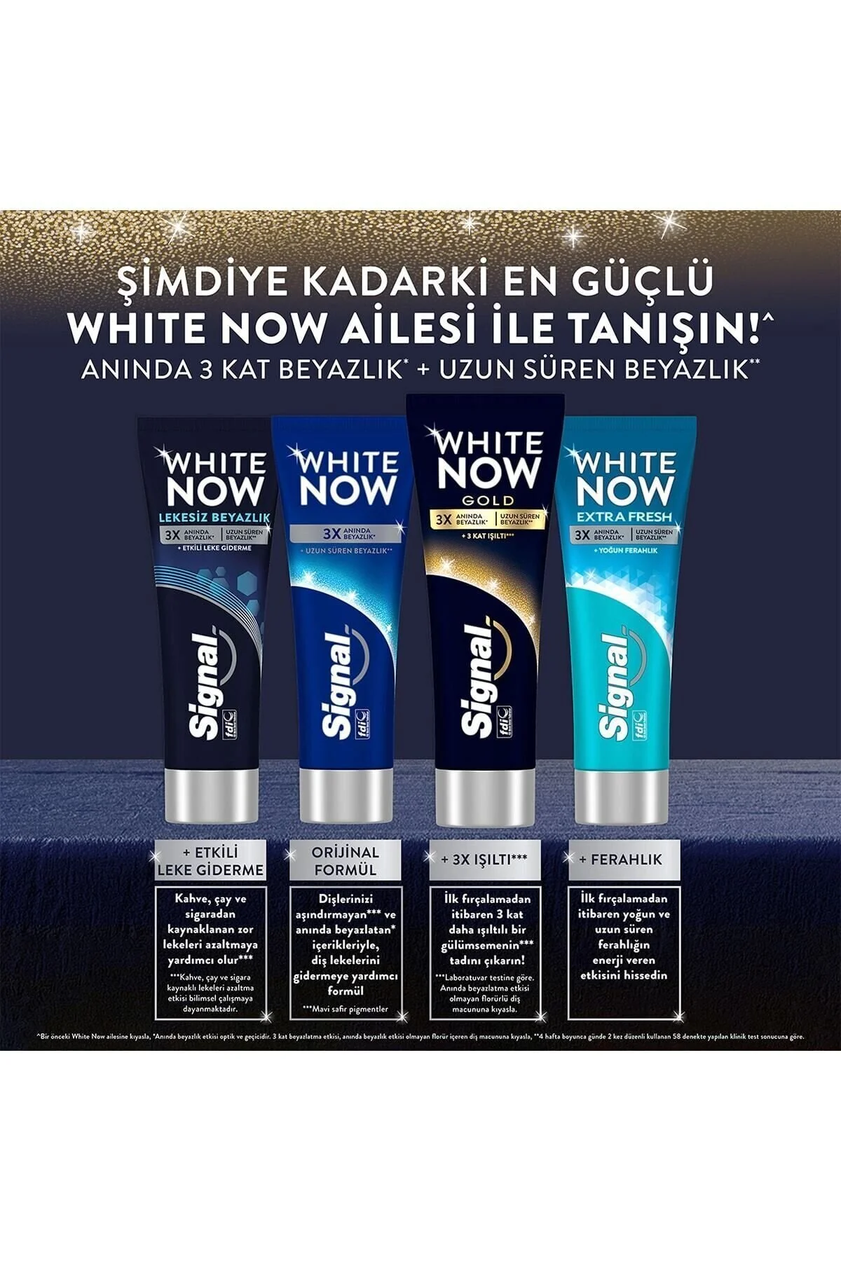 خمیر دندان سفیدکننده سیگنال مدل White Now Gold حجم 75 میلی لیتر Signal