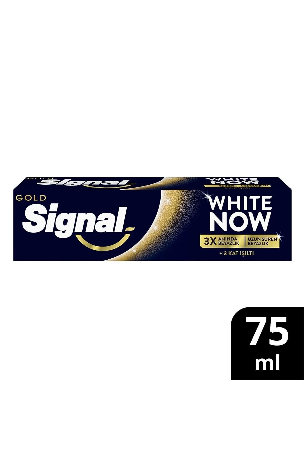 خمیر دندان سفیدکننده سیگنال مدل White Now Gold حجم 75 میلی لیتر Signal