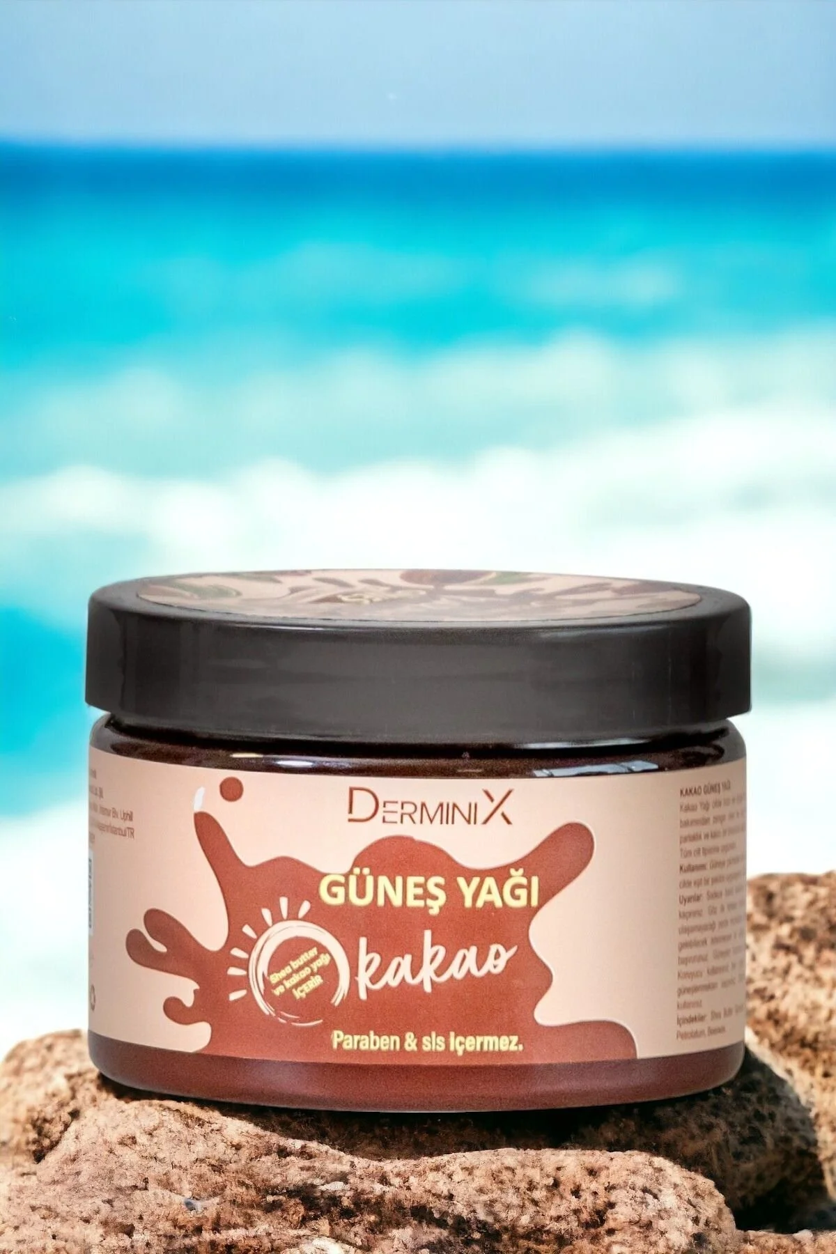 Derminix روغن آفتابی برنزه کاکائو