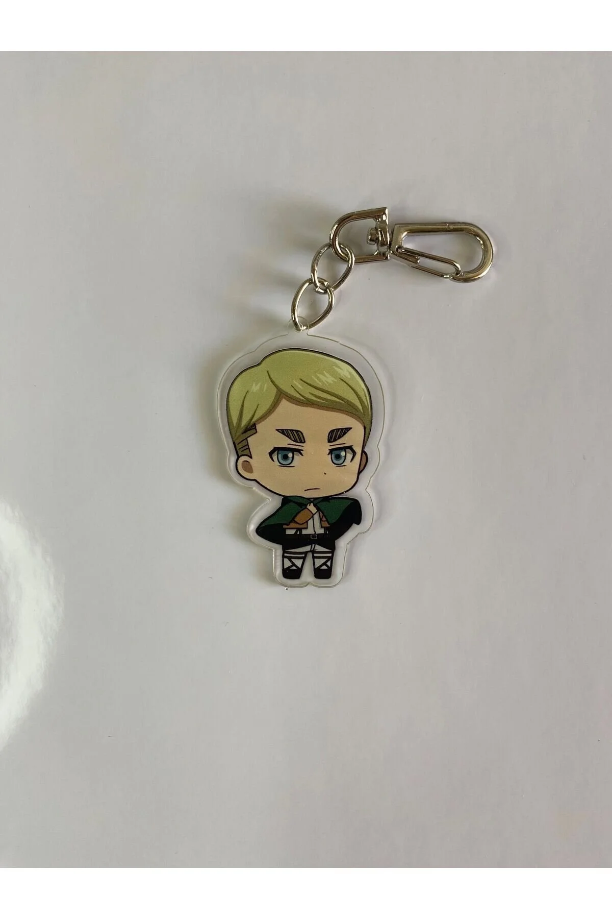 جلیقه کلید انیمه ATTACK ON TITAN ERWIN SMITH ANIME KEYCHAIN BAG CHARM Hara Company