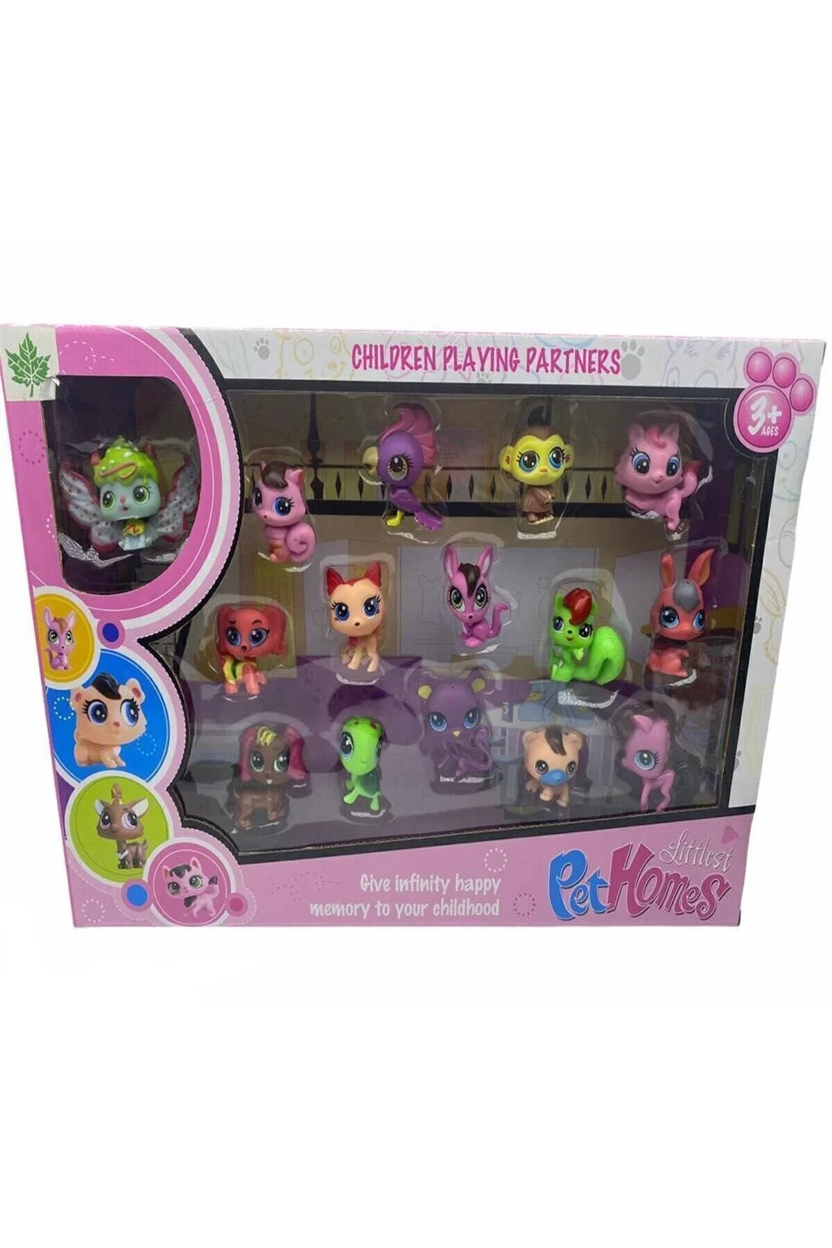 اسباب بازی های فیگور دیگر ست مینی 15 عدد Littlest Pet Shop