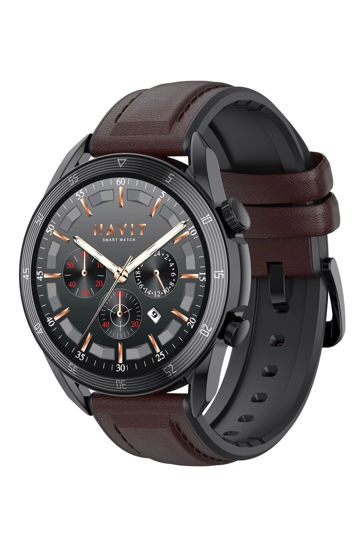 ساعت هوشمند M9030 PRO 46MM AMOLED SCREEN SMART WATCH BROWN Havit