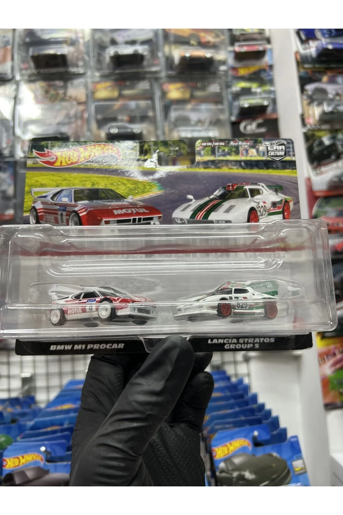 ماشین اسباب بازی PREMIUM BMW M1 PROCAR & LANCIA STRATOS GROUP 5 از ترکیه HOT WHEELS