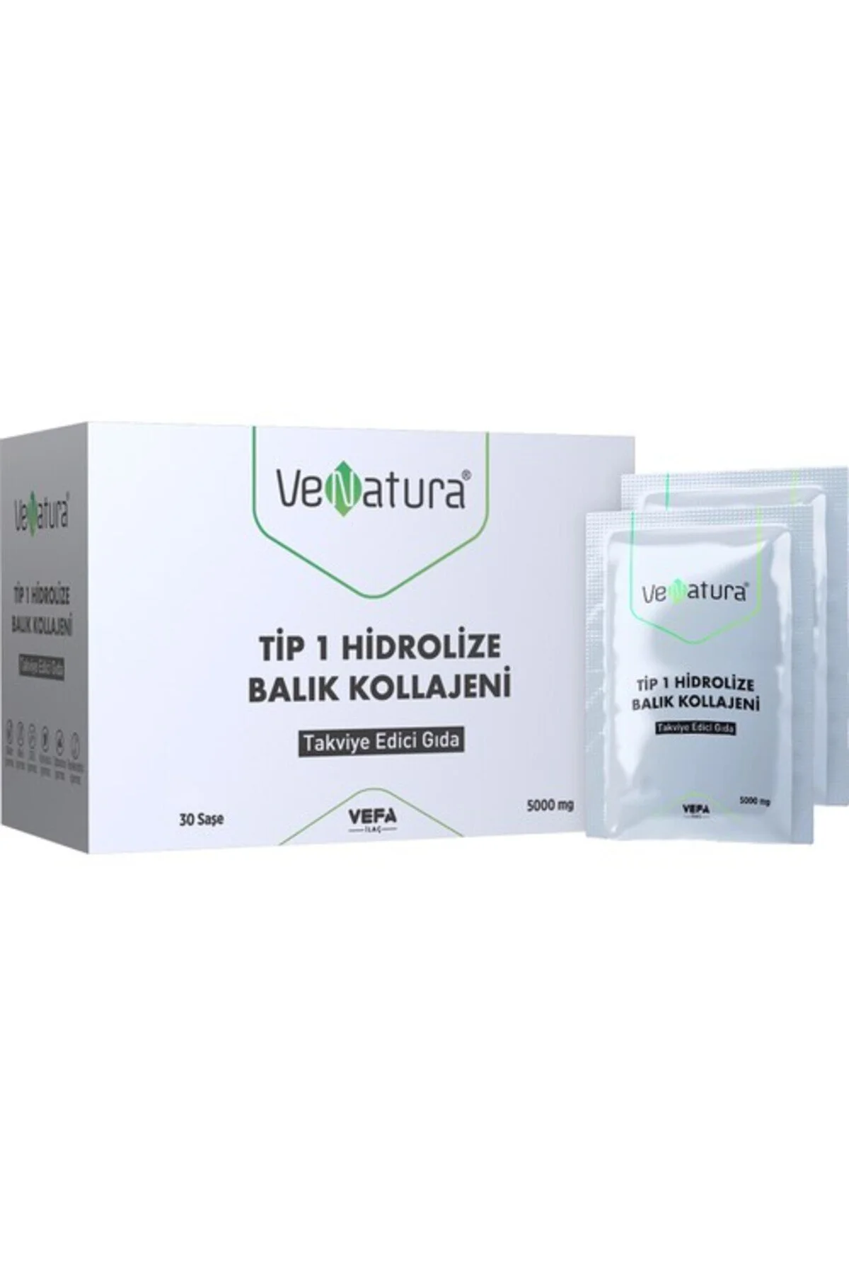 روغن ماهی مردانه و زنانه نوع 1 کلاژن هیدرولیز شده مواد غذایی تقویت کننده Venatura