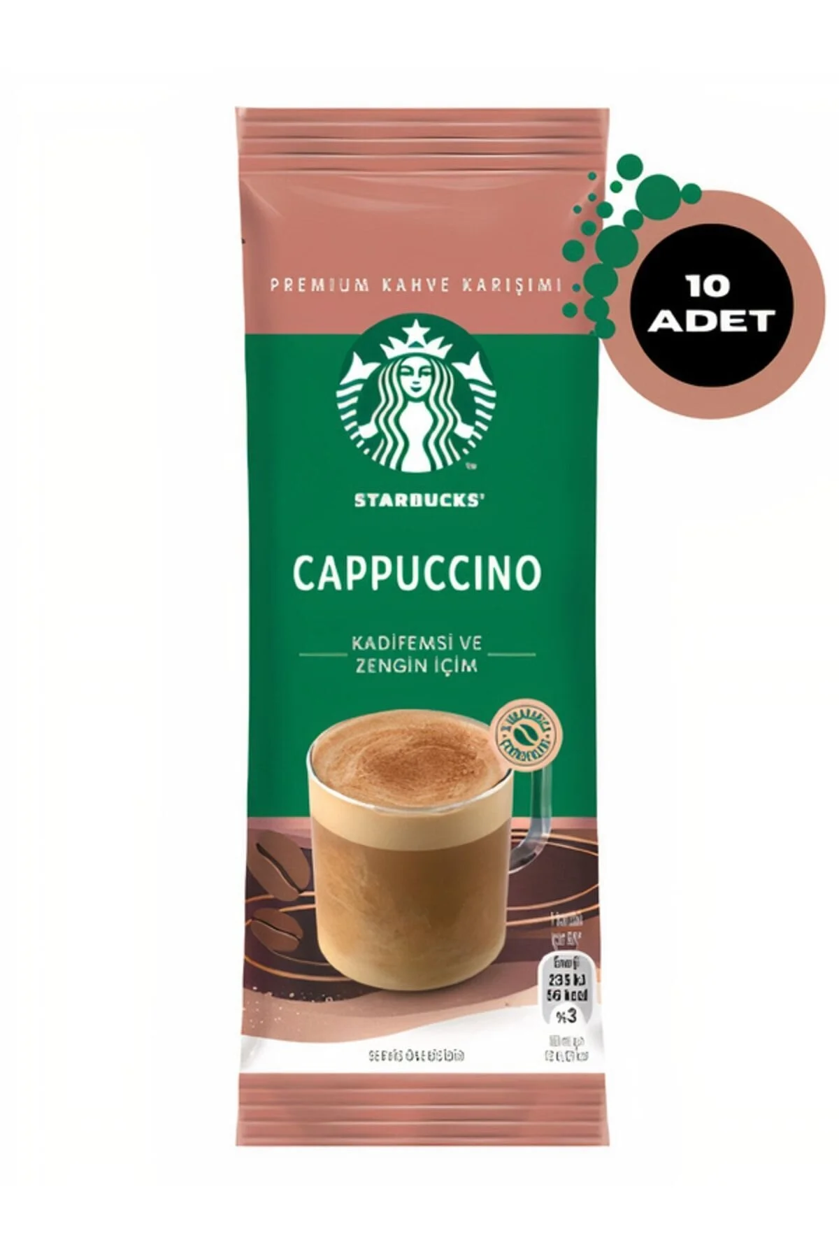 قهوه فوری میکس پرمیوم کاپوچینو 14 گرم استارباکس Starbucks